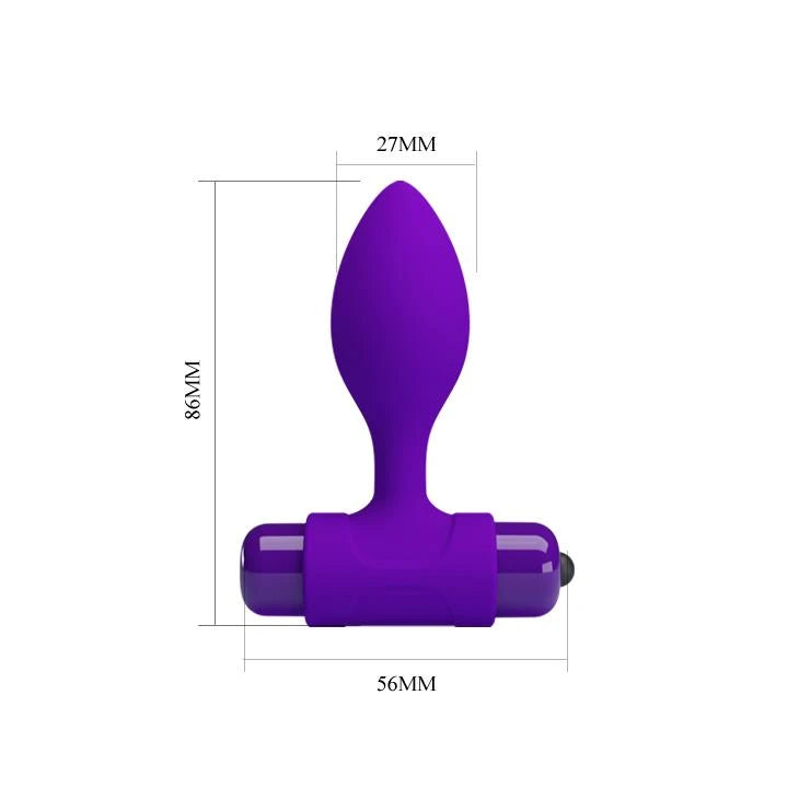 PRETTY LOVE - Vibro plug anal violet