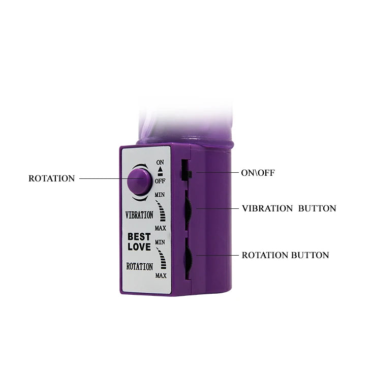BAILE-Cute Baby Vibrator Violet