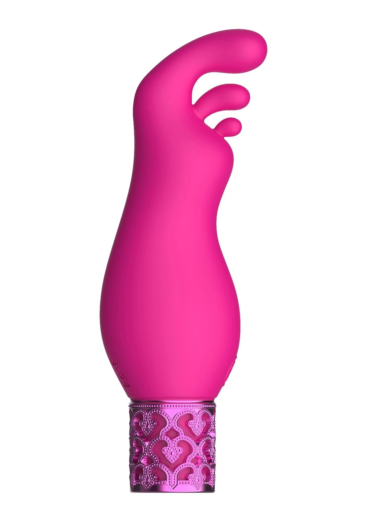 Exquis - Balle vibrante rechargeable en silicone - Rose