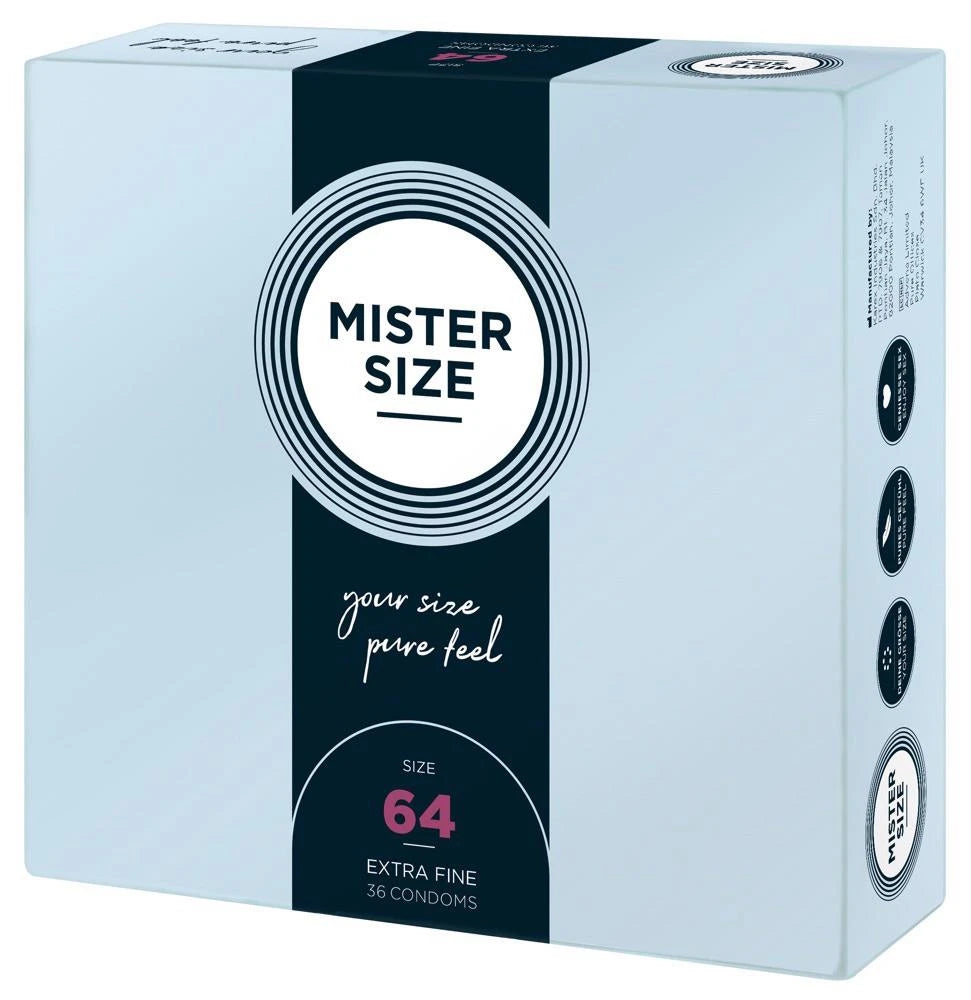 Mister Size 64 mm pack de 36
