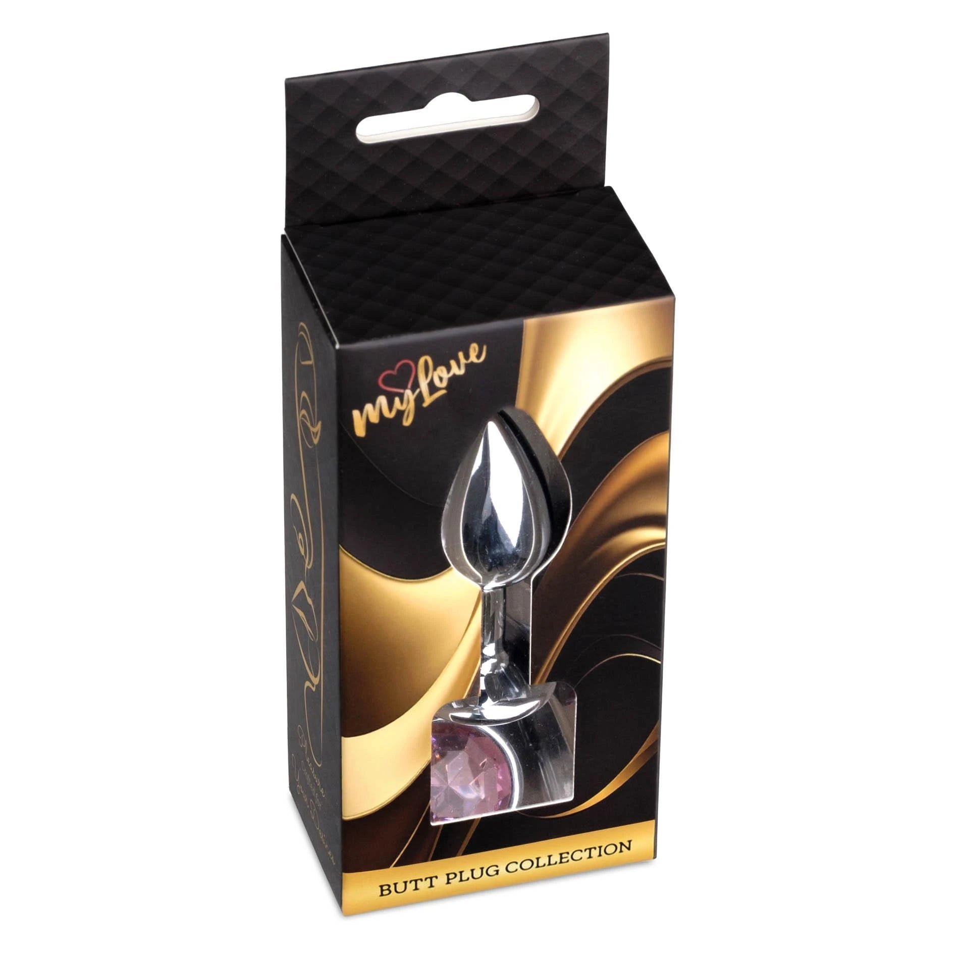 MyLove Toys - Jewellery Silver PLUG - Rose