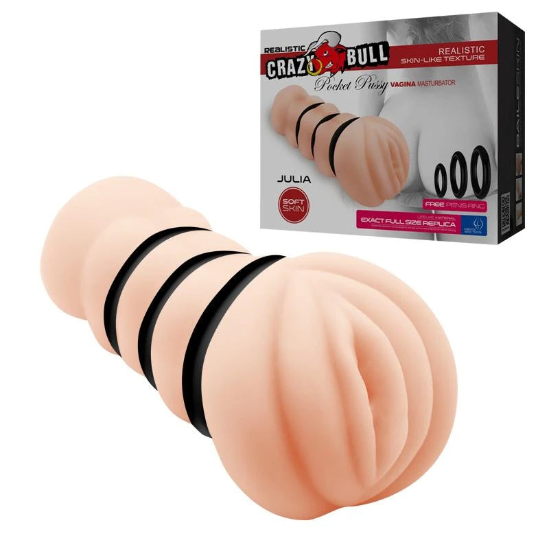 CRAZY BULL - JULIA, Chatte de Poche VAGIN