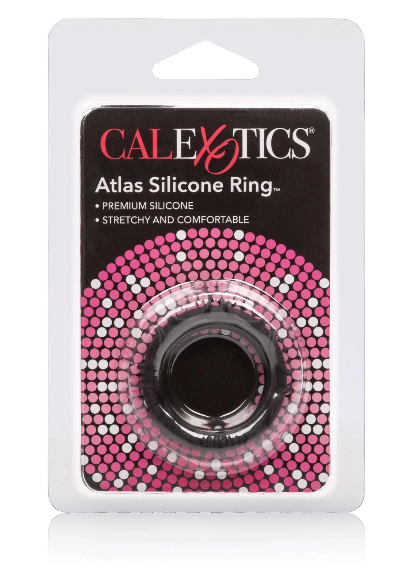 Bague en silicone Atlas noire