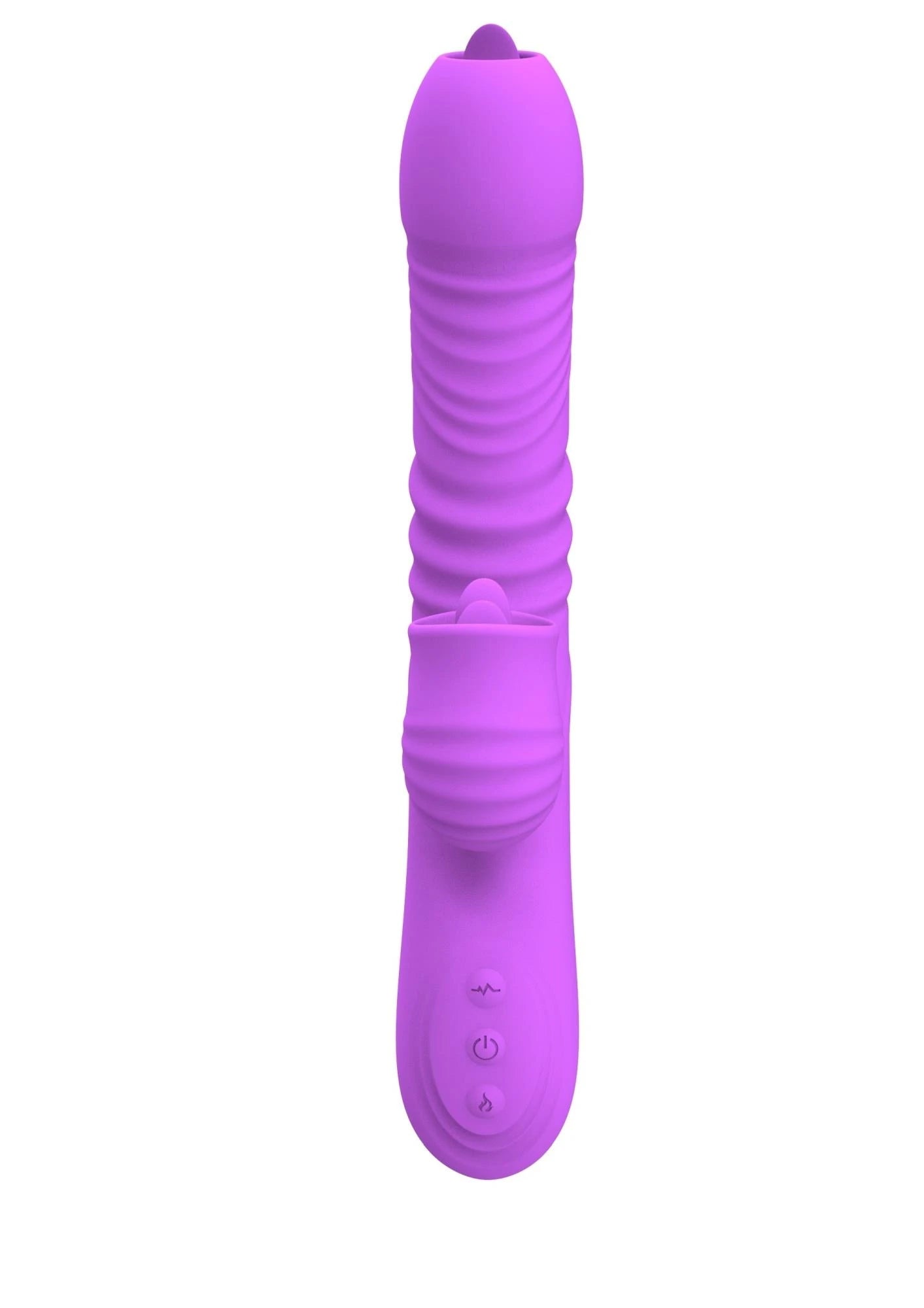 Vibrator-Fanny USB -Purple