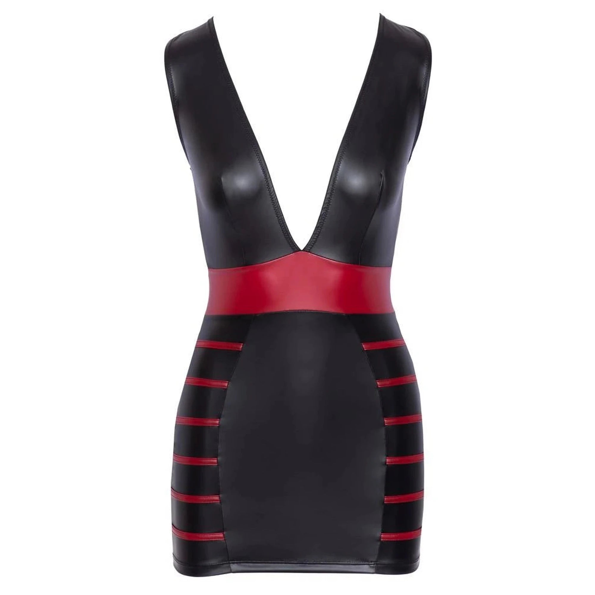 Robe noire/rouge XL
