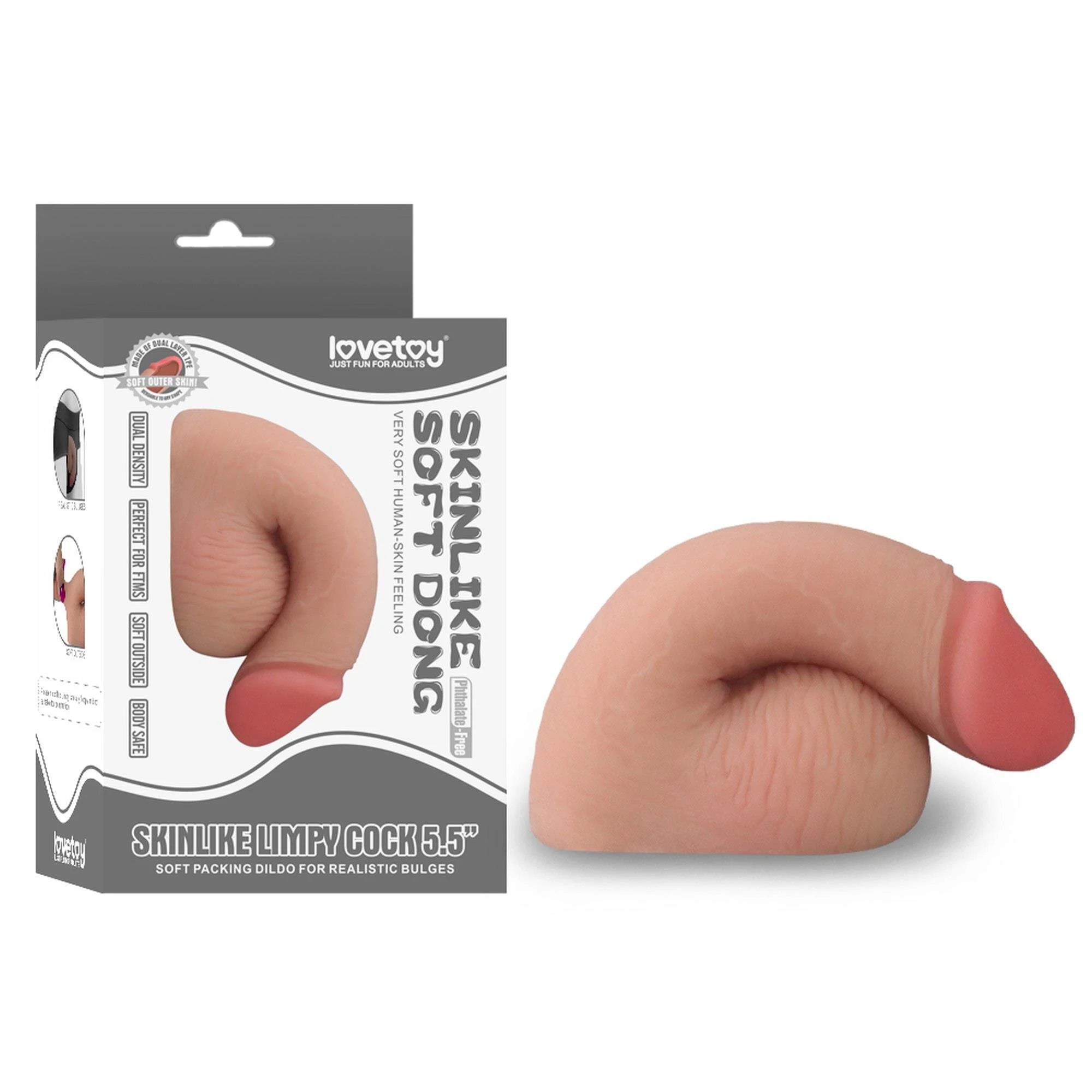 5.5" Skin-like Limpy Cock