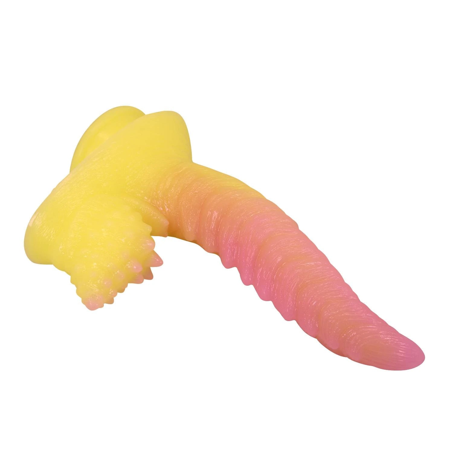 Power Monsters Flamebeast – 22,5 cm Godemichet monstre ondulé en silicone