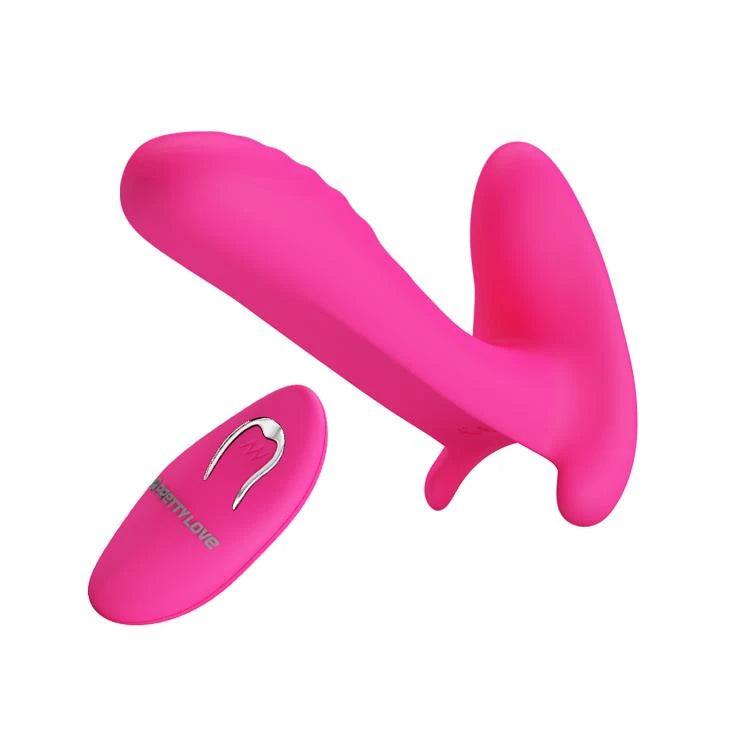 PRETTY LOVE - MASSAGEUR TÉLÉCOMMANDÉ, 12 fonctions de vibration Télécommande sans fil