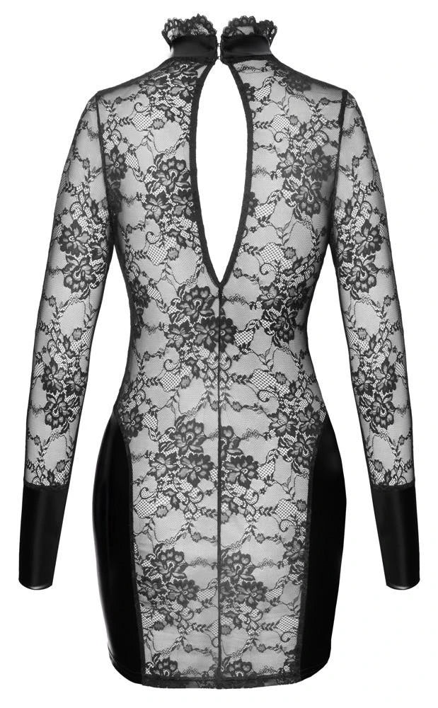 Robe noire col S