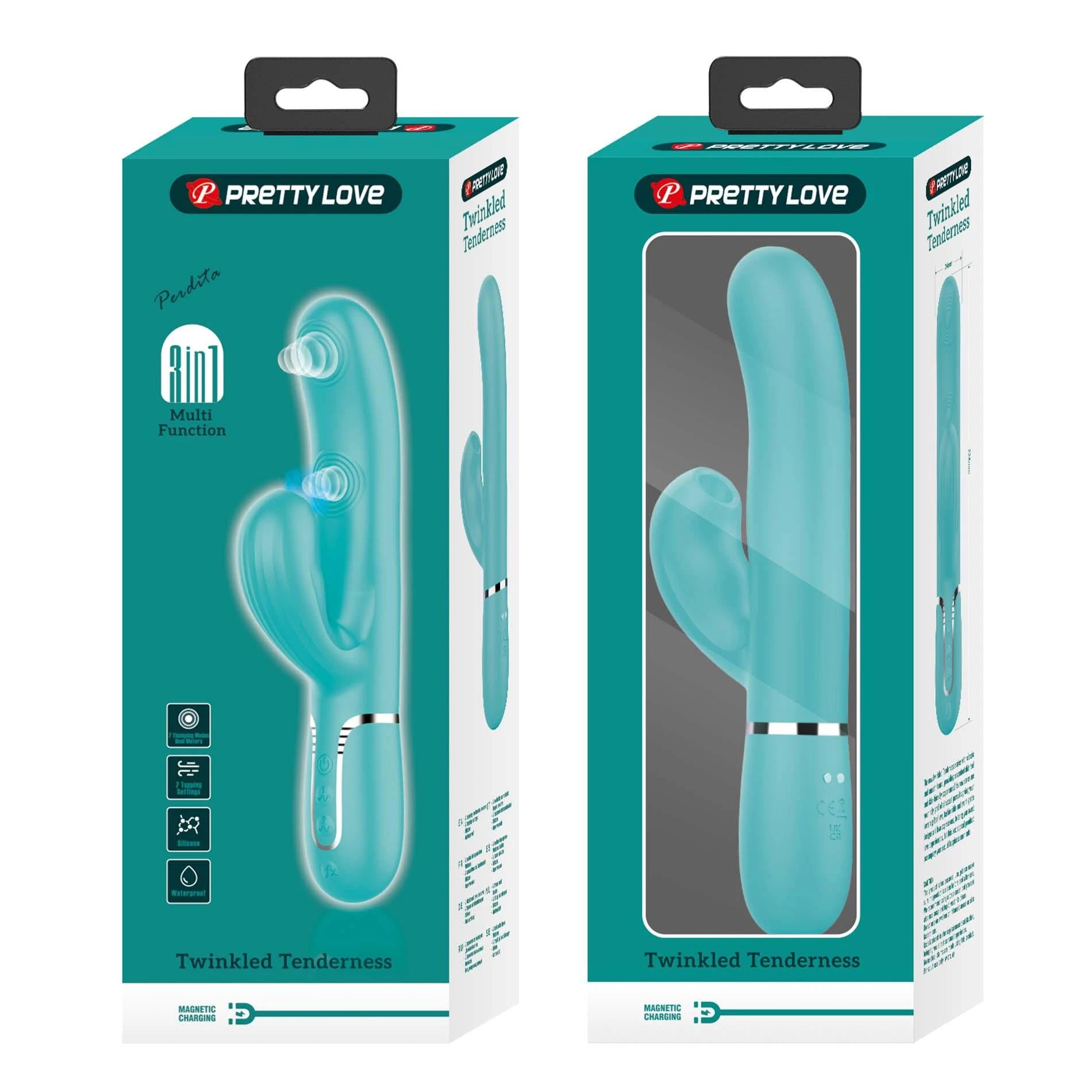 PRETTY LOVE - Twinkled Tenderness, 7 tapping functions 7 thumping functions