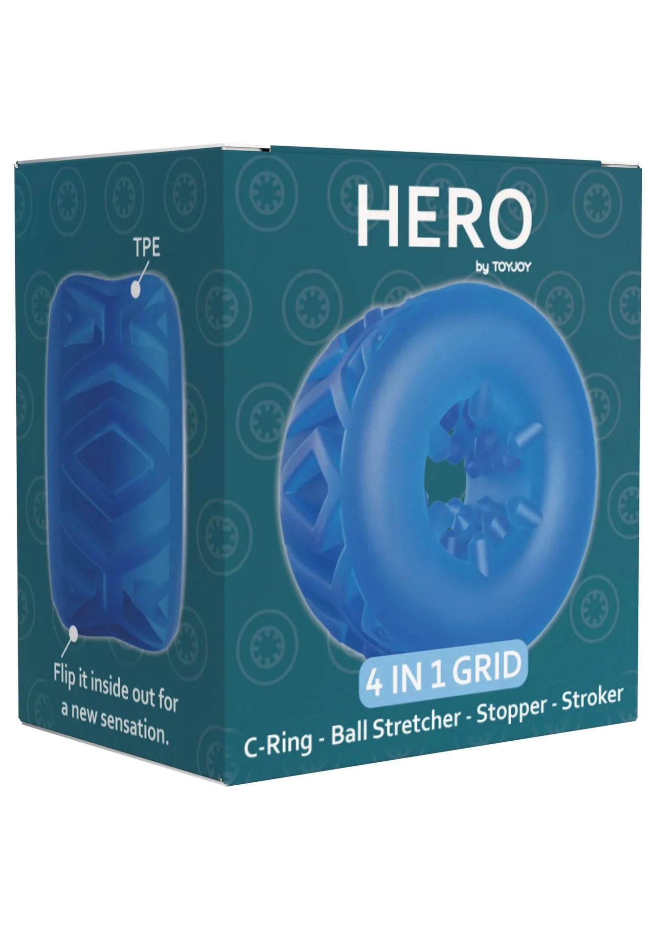 Grid Cock & Ball Ring