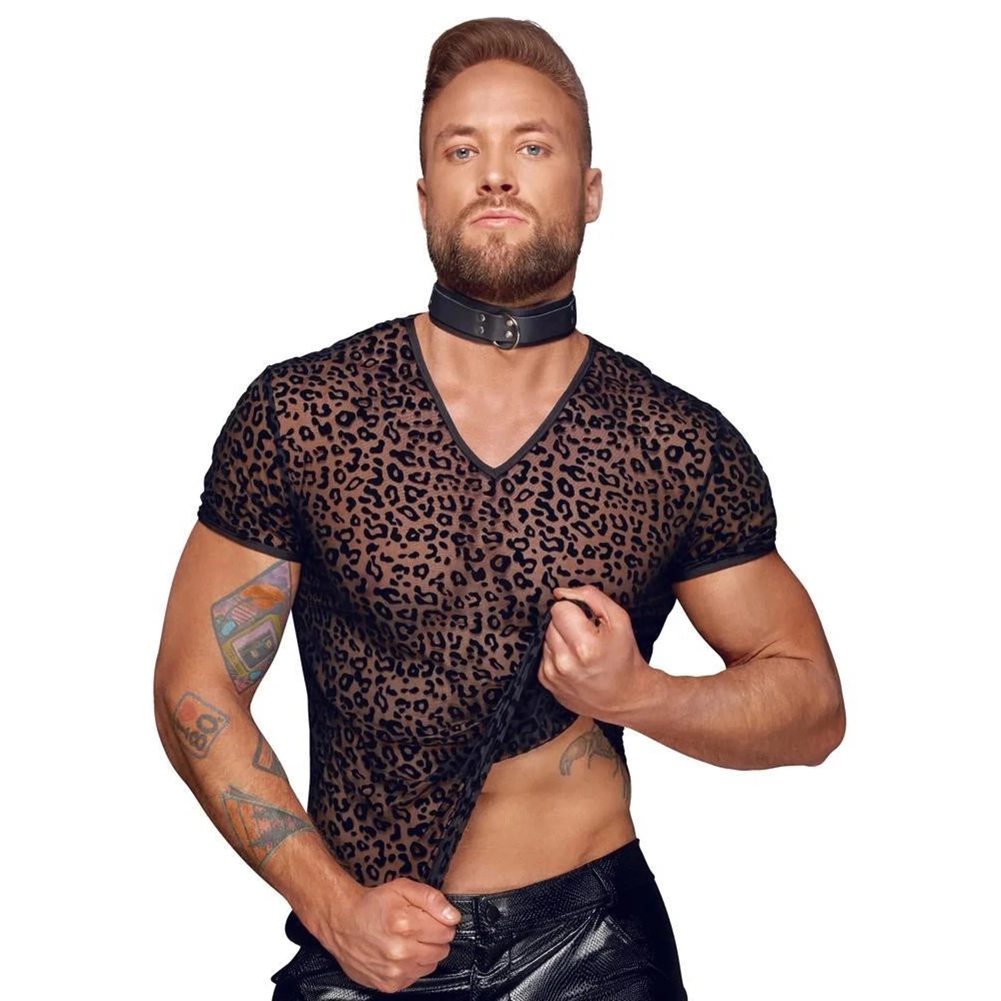 Black M.Shirt lion XL