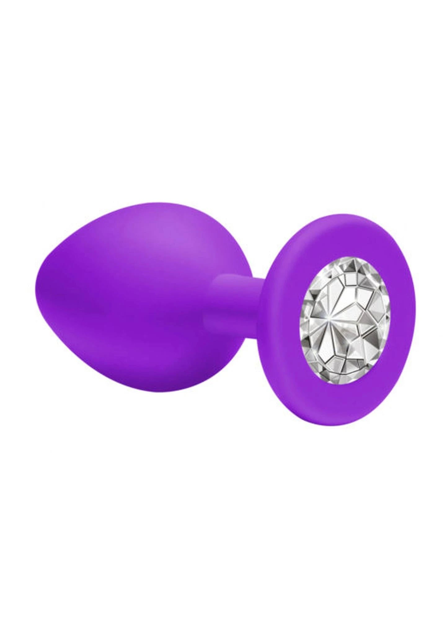 Plug-Anal Plug Émotions Cutie Medium Violet cristal clair