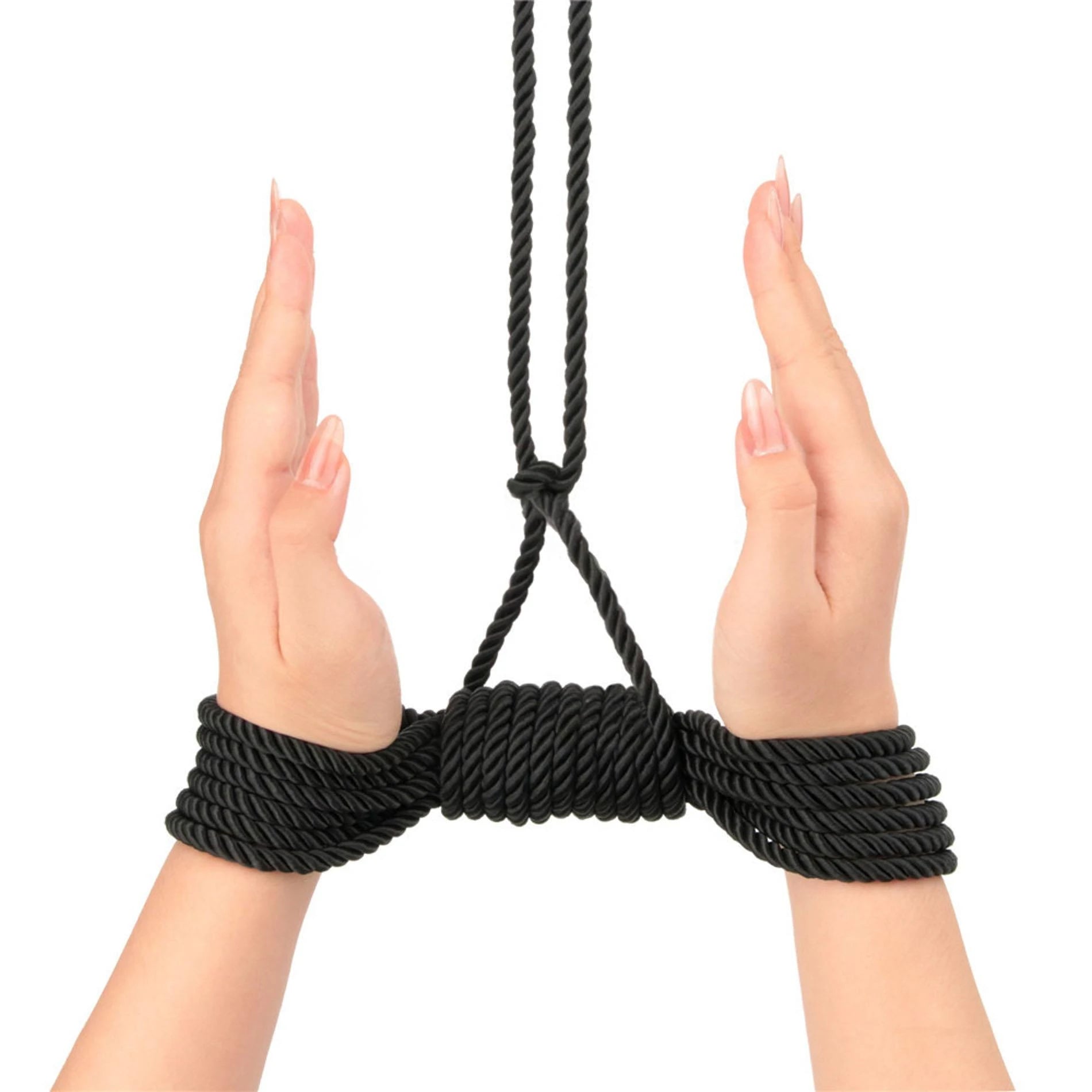 Rebellion Reign Ebony corde de bondage soyeuse