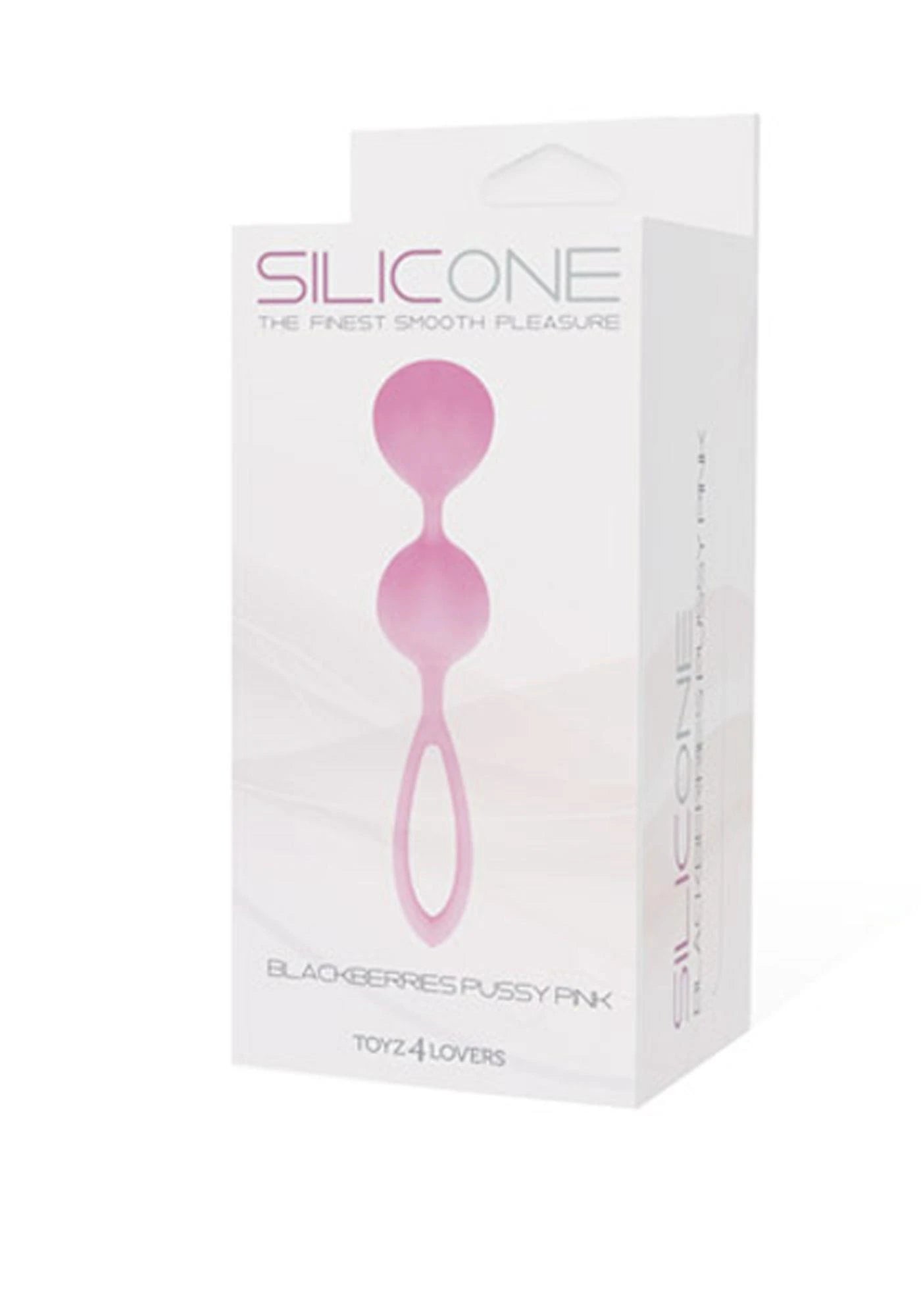 Balls-PALLINE BLACKBERRIES PUSSY SILICONE PINK