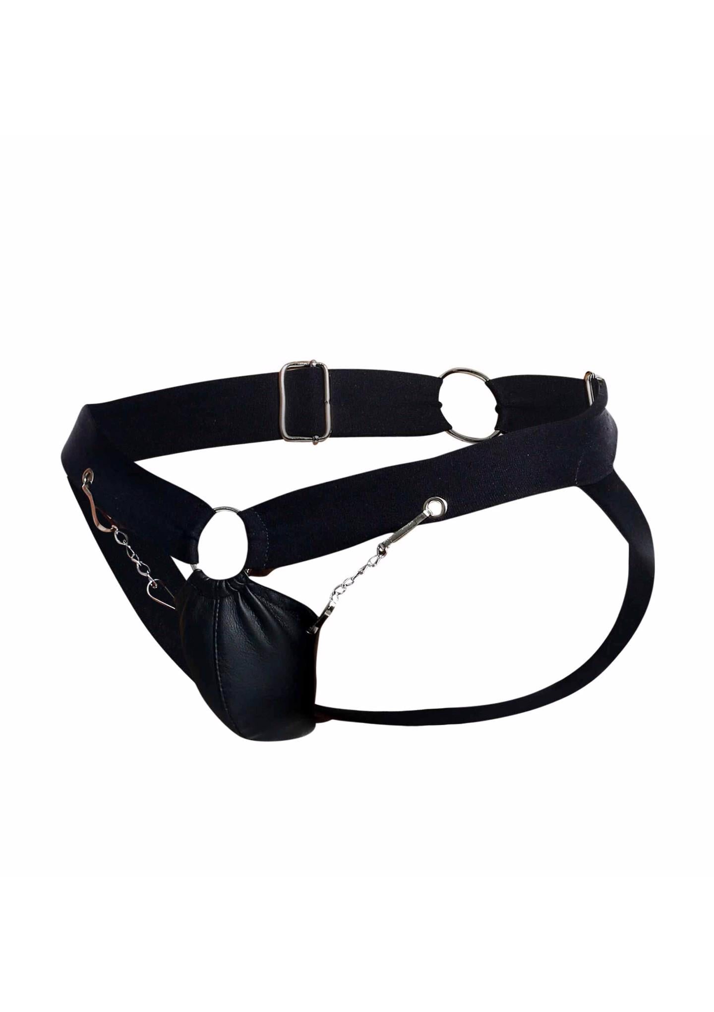 DNGEON Chain Jockstrap Black