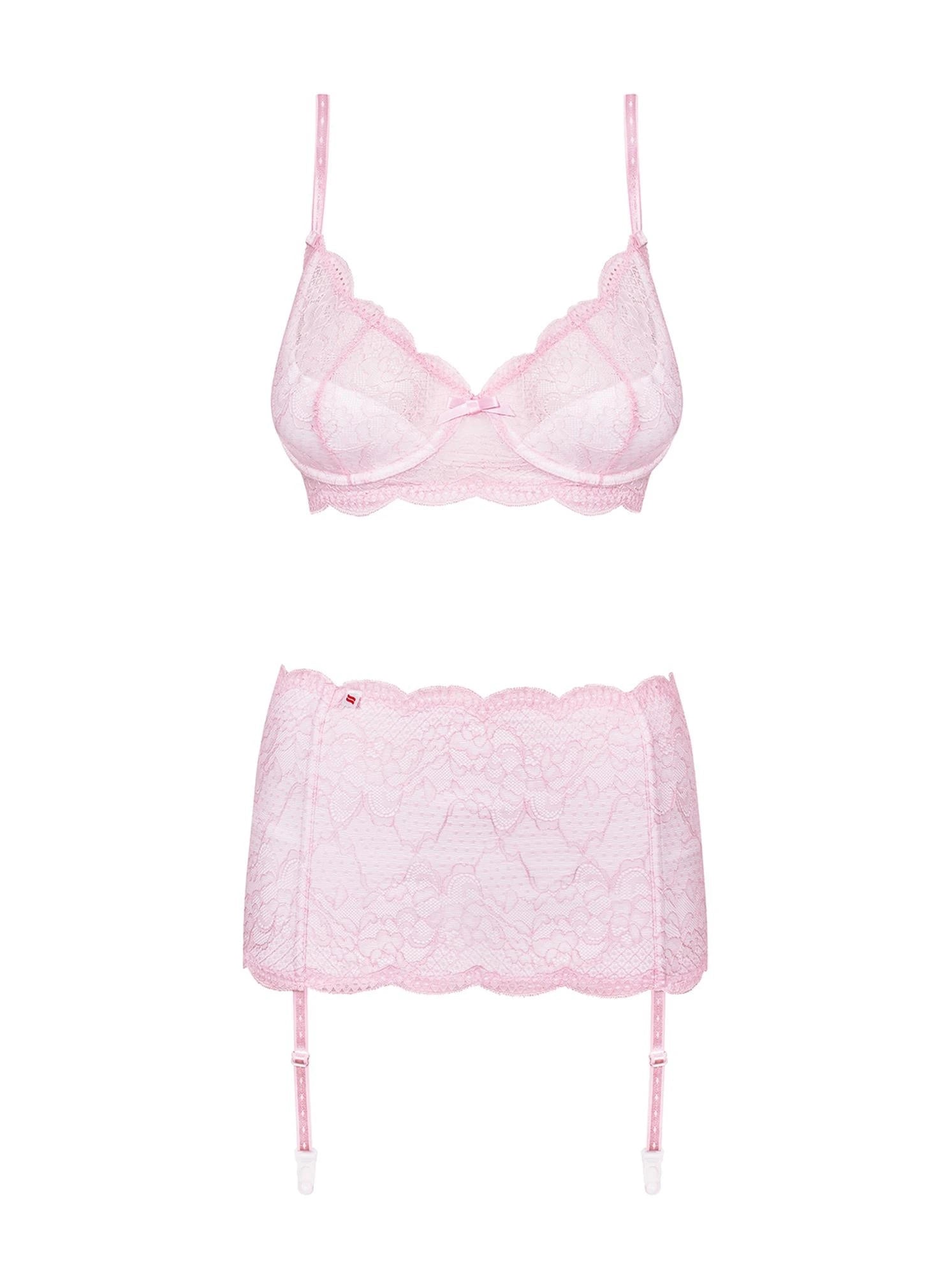 Lingerie-Girlly 3-piece set L/XL