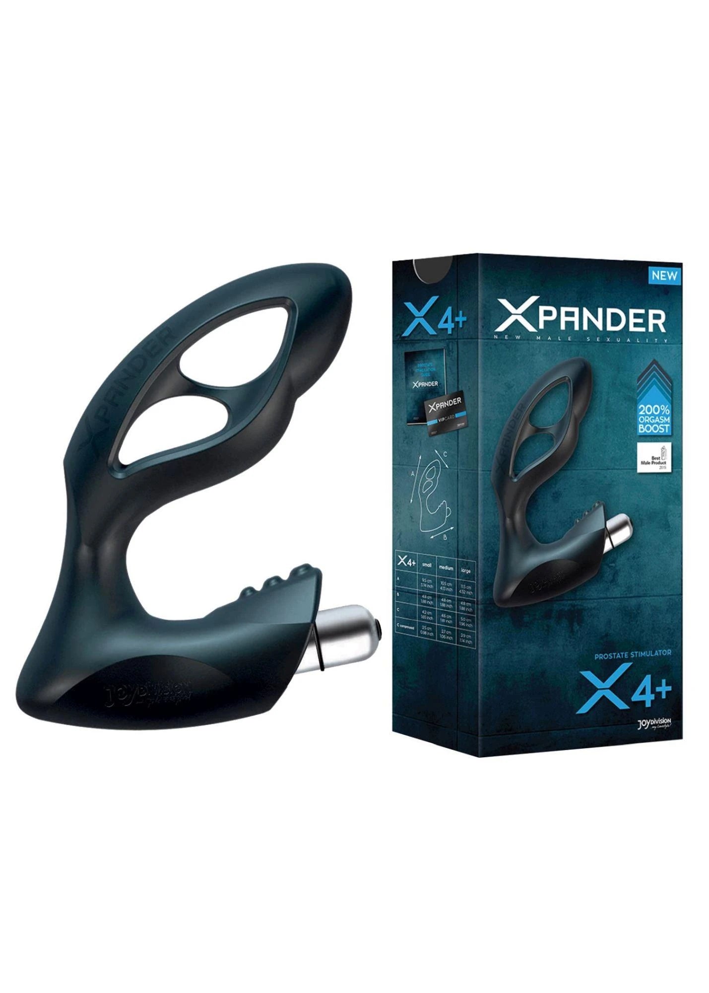 Plug/prostate-XPANDER X4+, rechargeable PowerRocket, small