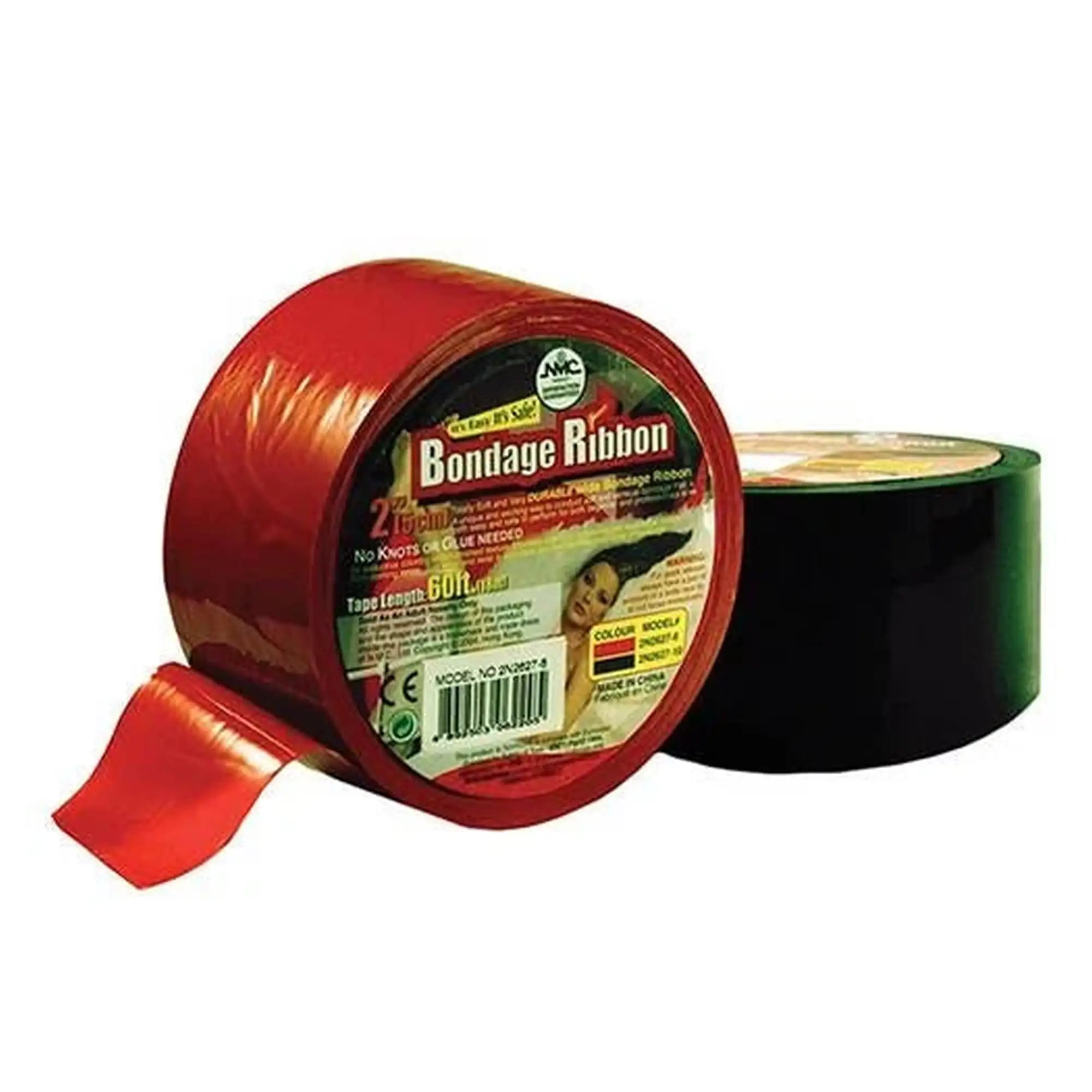 RUBAN DE SERRAGE 5CM/18M ROUGE