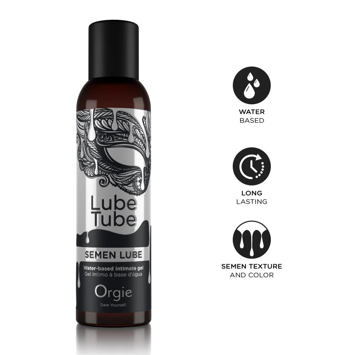 Semen Lube - Waterbased Intimate Gel - 5.07 fl oz / 150 ml