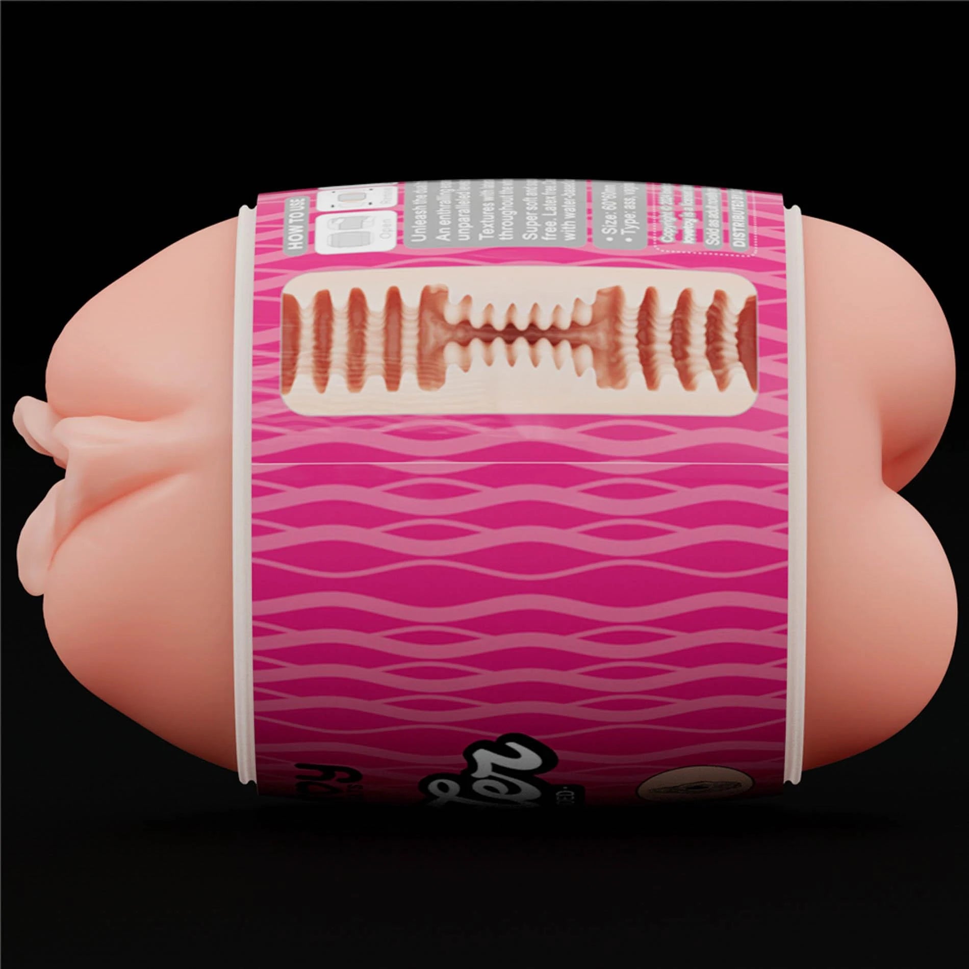 Slider Double-Ended Masturbator Ass and Vagina