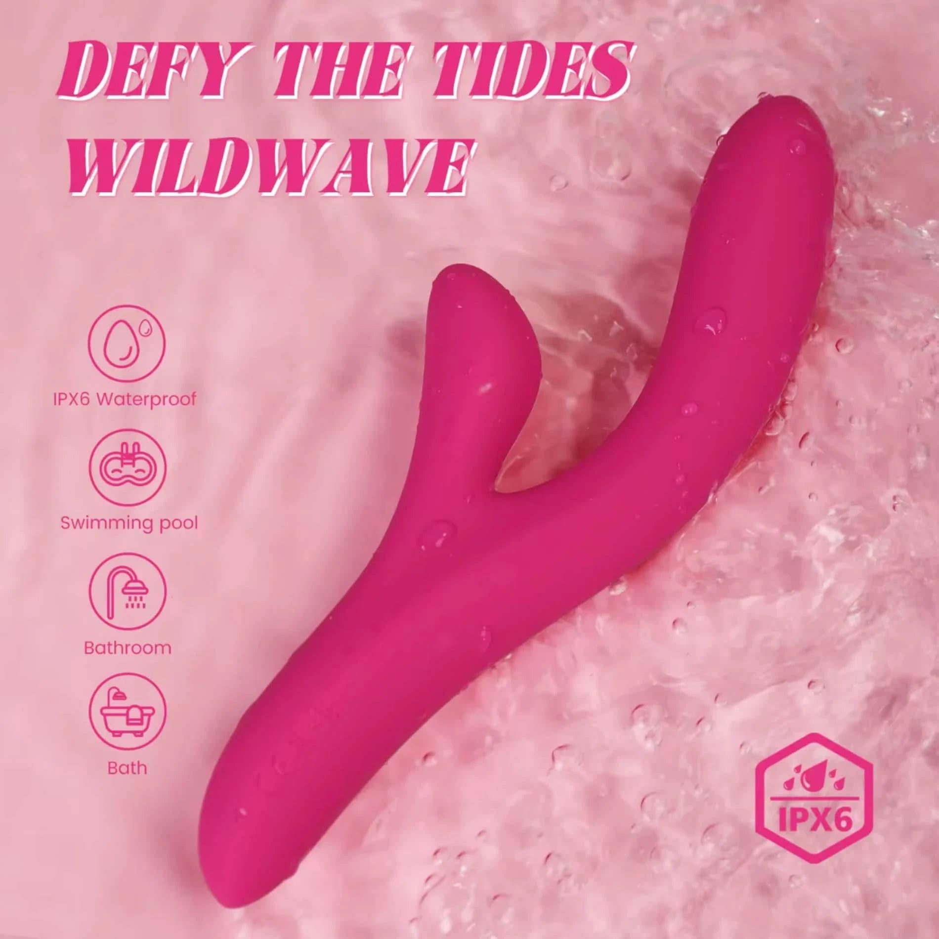 Kinky Pleasure - Model Y - Vibey – Dual Motor Rabbit Vibrator 10 Vibration Modes