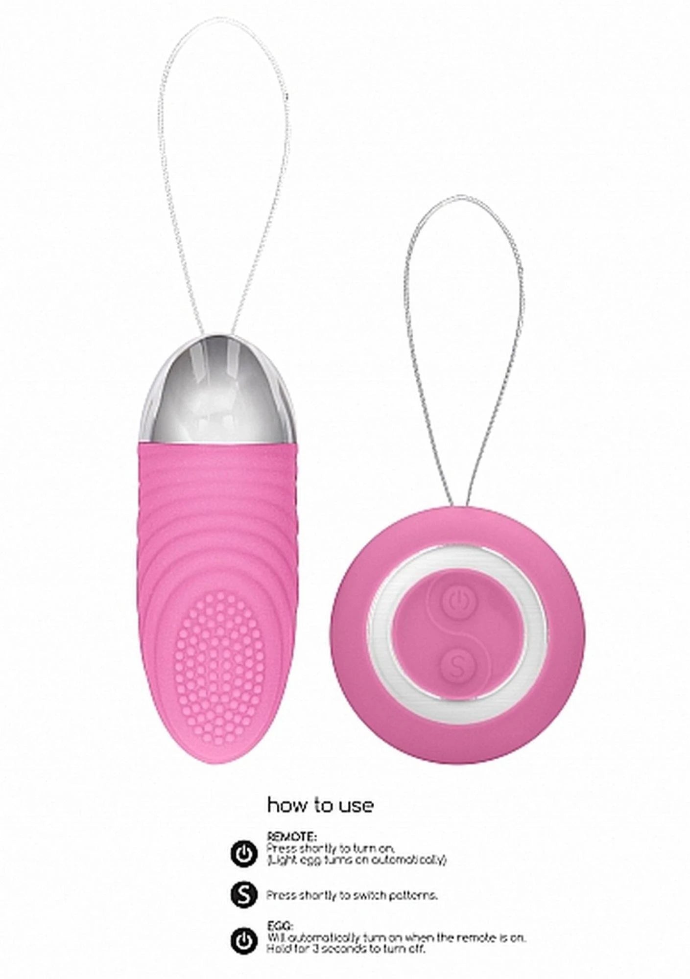 Ethan - Wireless Vibrating Egg with Remote Control