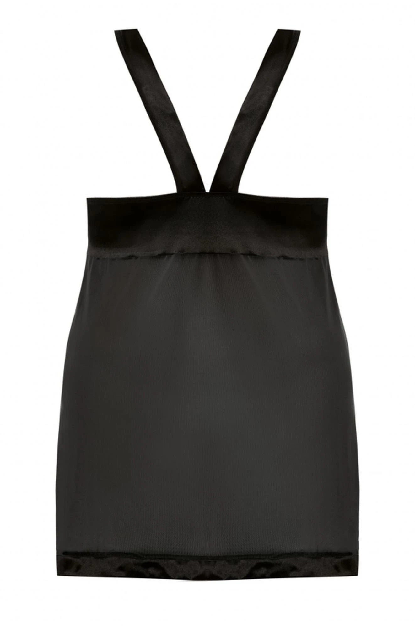 Samara chemise noire XL+ (czarna halka)