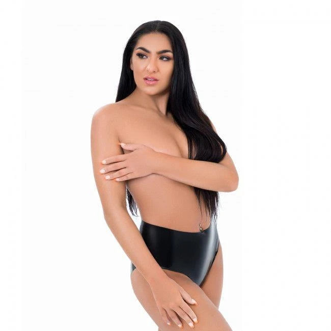 Me You Us Culotte sans fond en latex Taille M