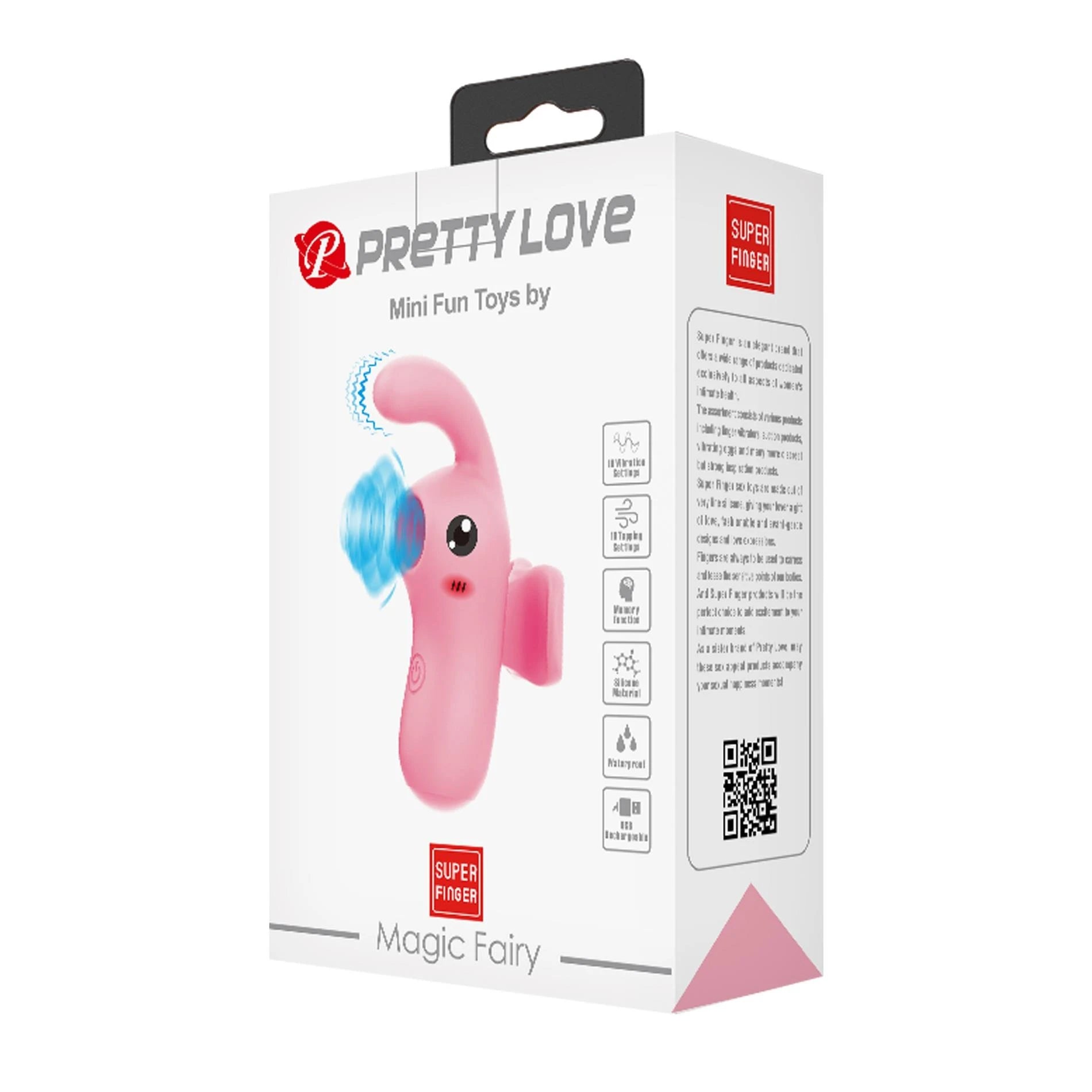 MAGIC FAIRY, 10 vibration functions, 10 tapping functions, Memory function