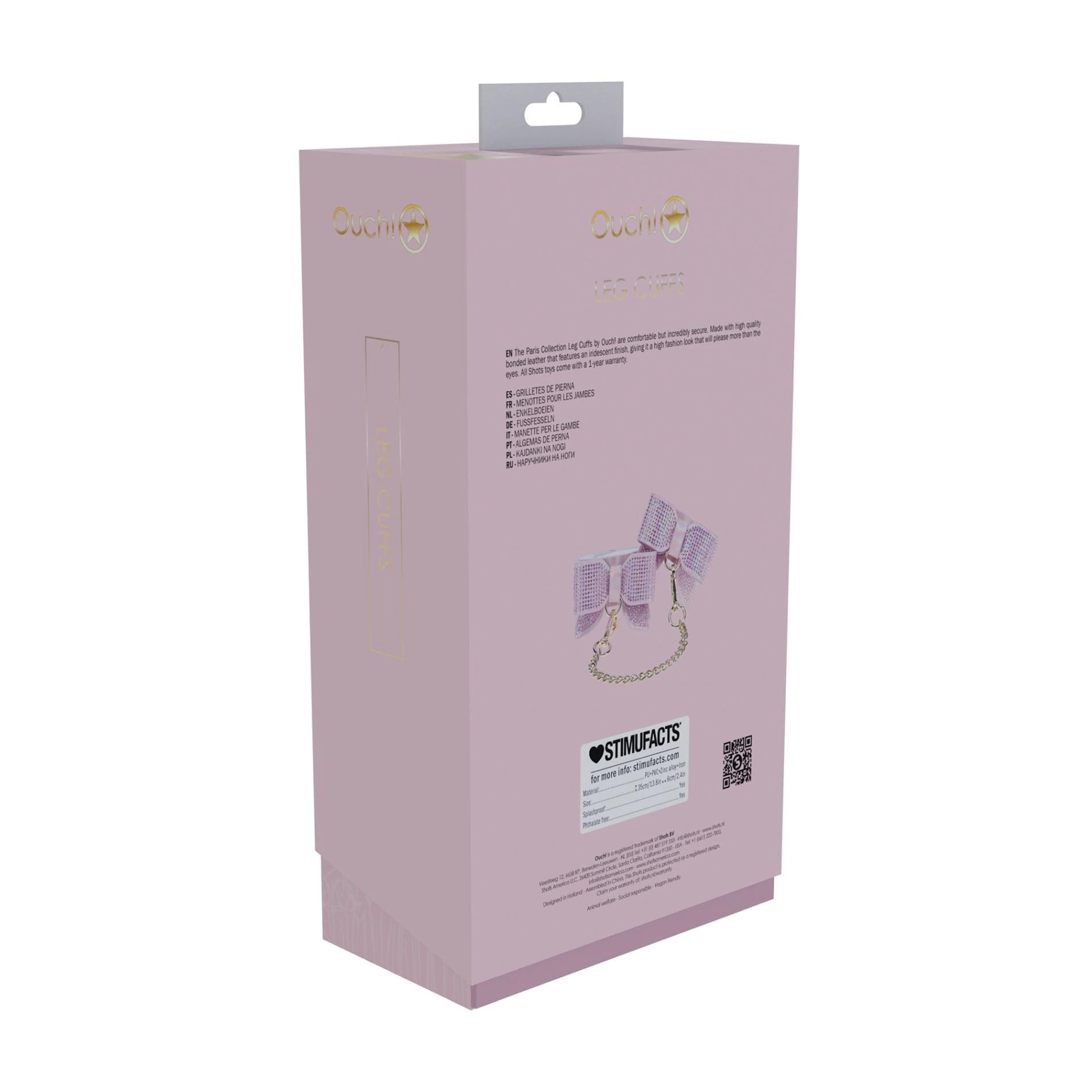 Paris Collection - Bas de jambe - Rose