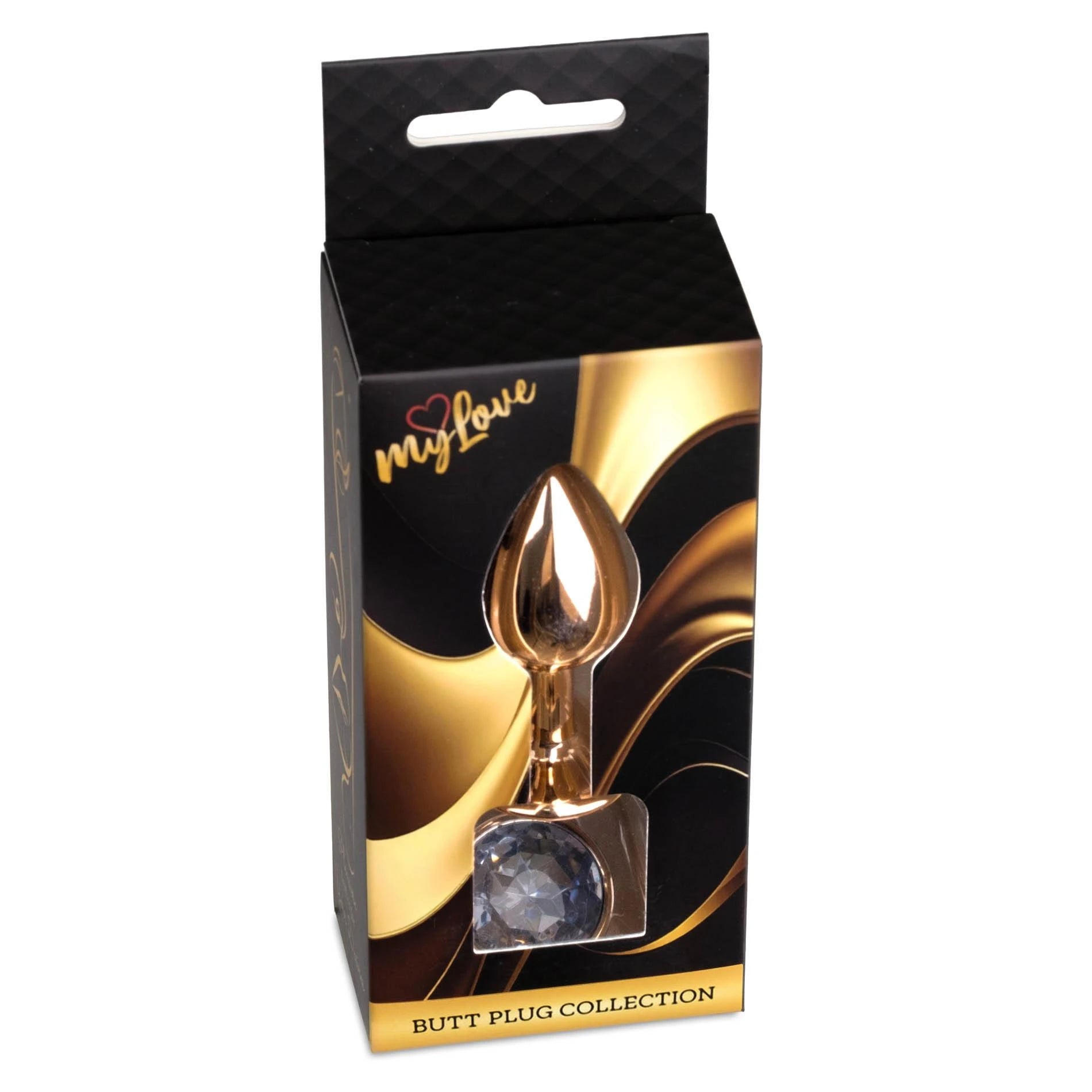 MyLove Toys - Bijoux PLUG or rouge - Transparent