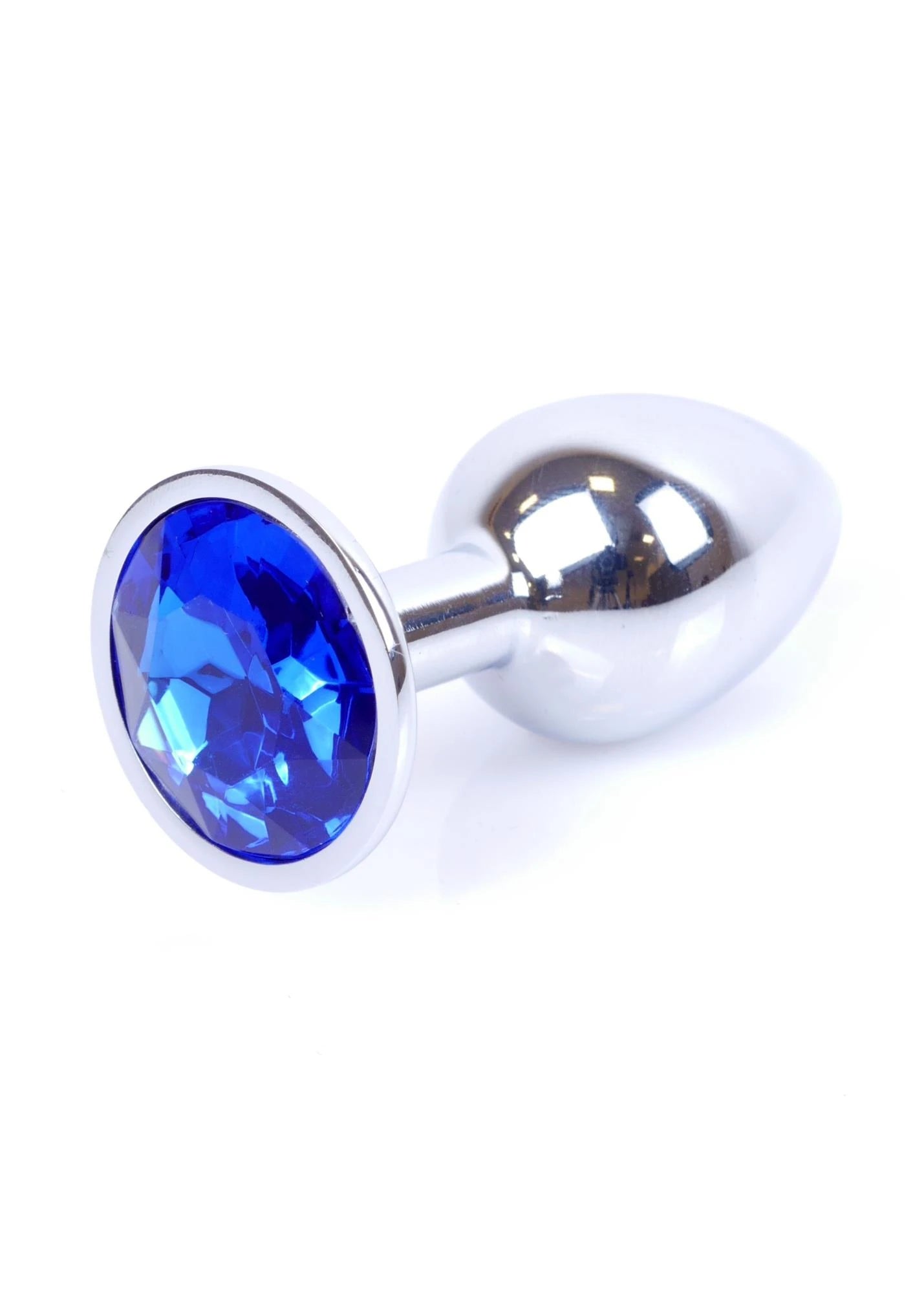 MyLove Toys - Jewellery Silver PLUG - Dark Blue