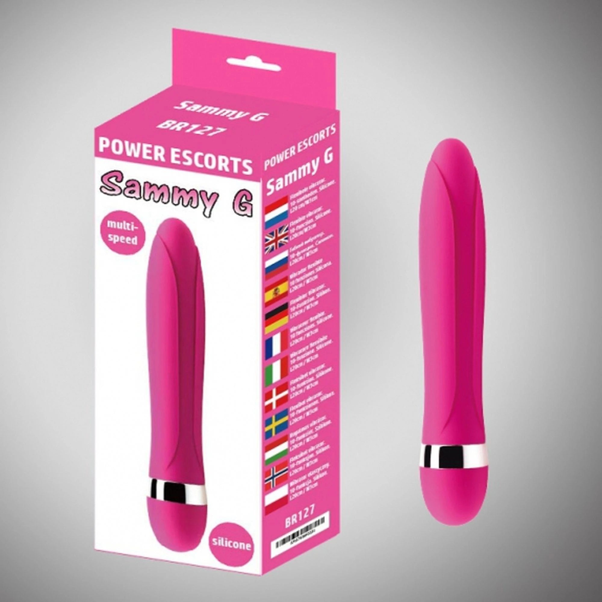 Sammy g pink vibro 18.5 cm / 7,3 inch