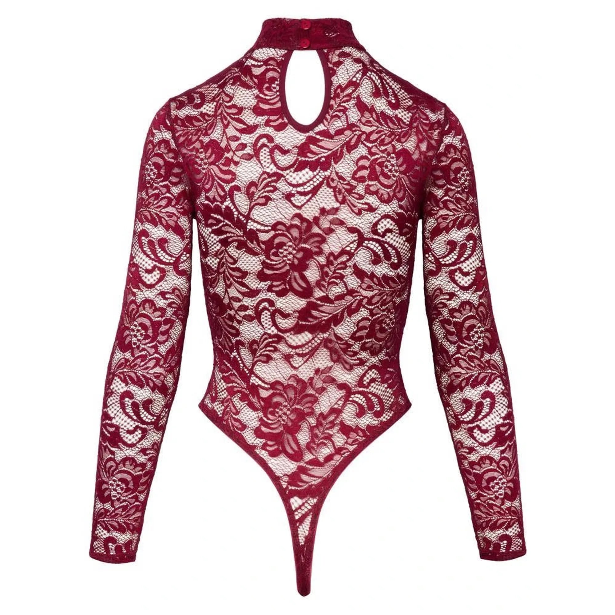 Body en dentelle rouge XL