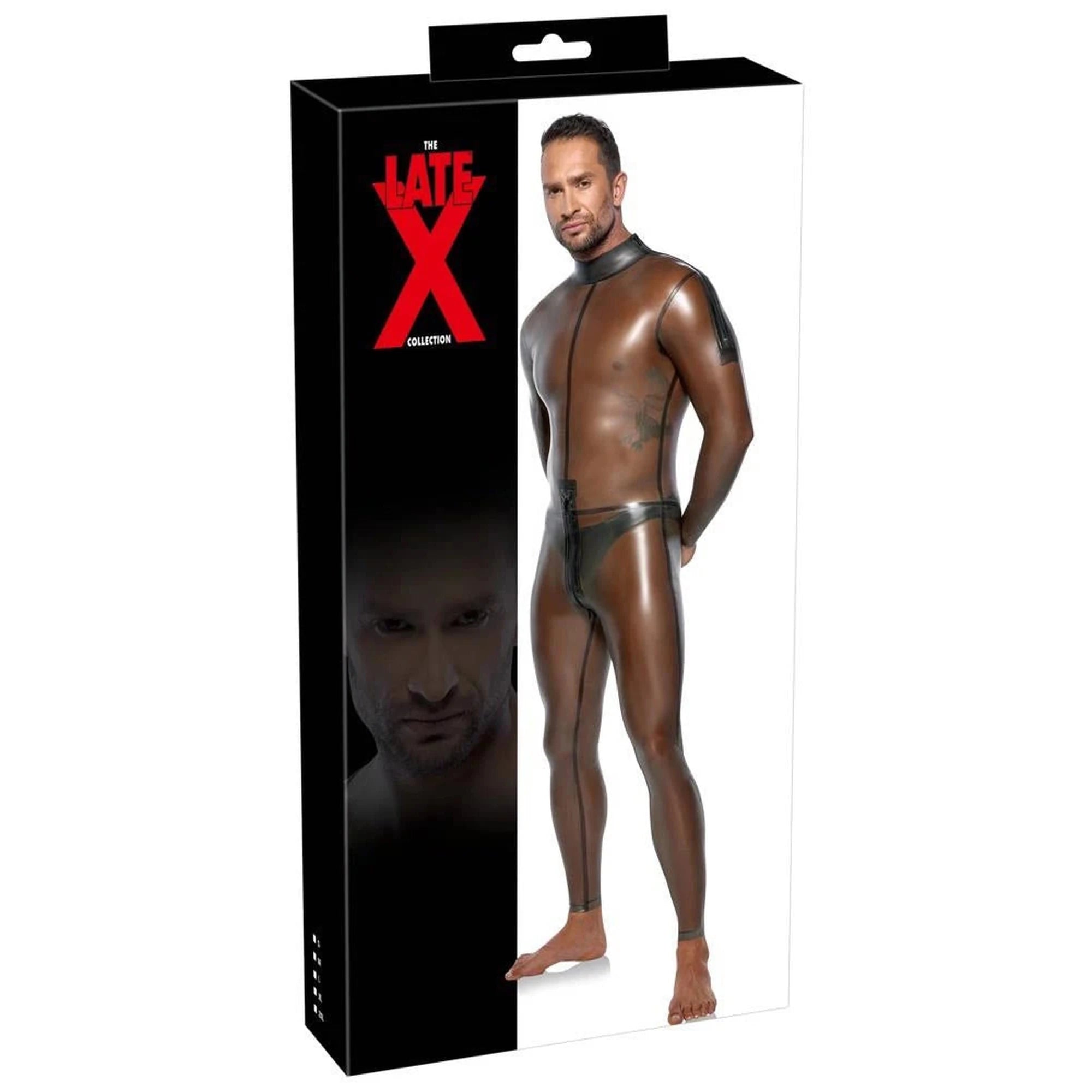 Combinaison moulante pour homme en latex S
