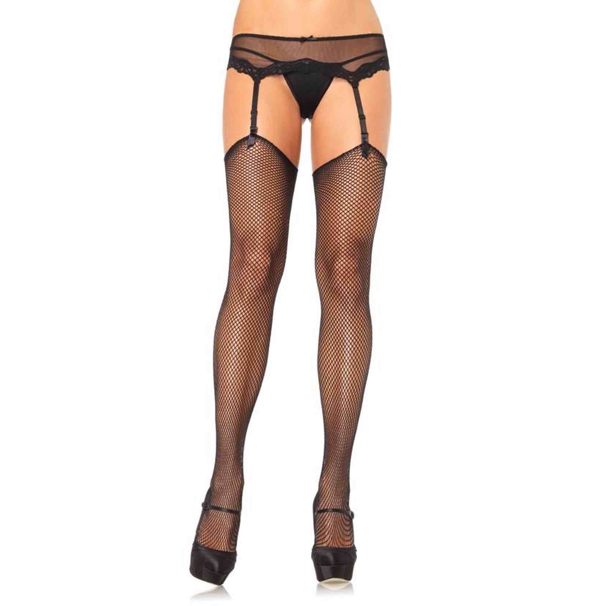 Fishnet Stockings Black