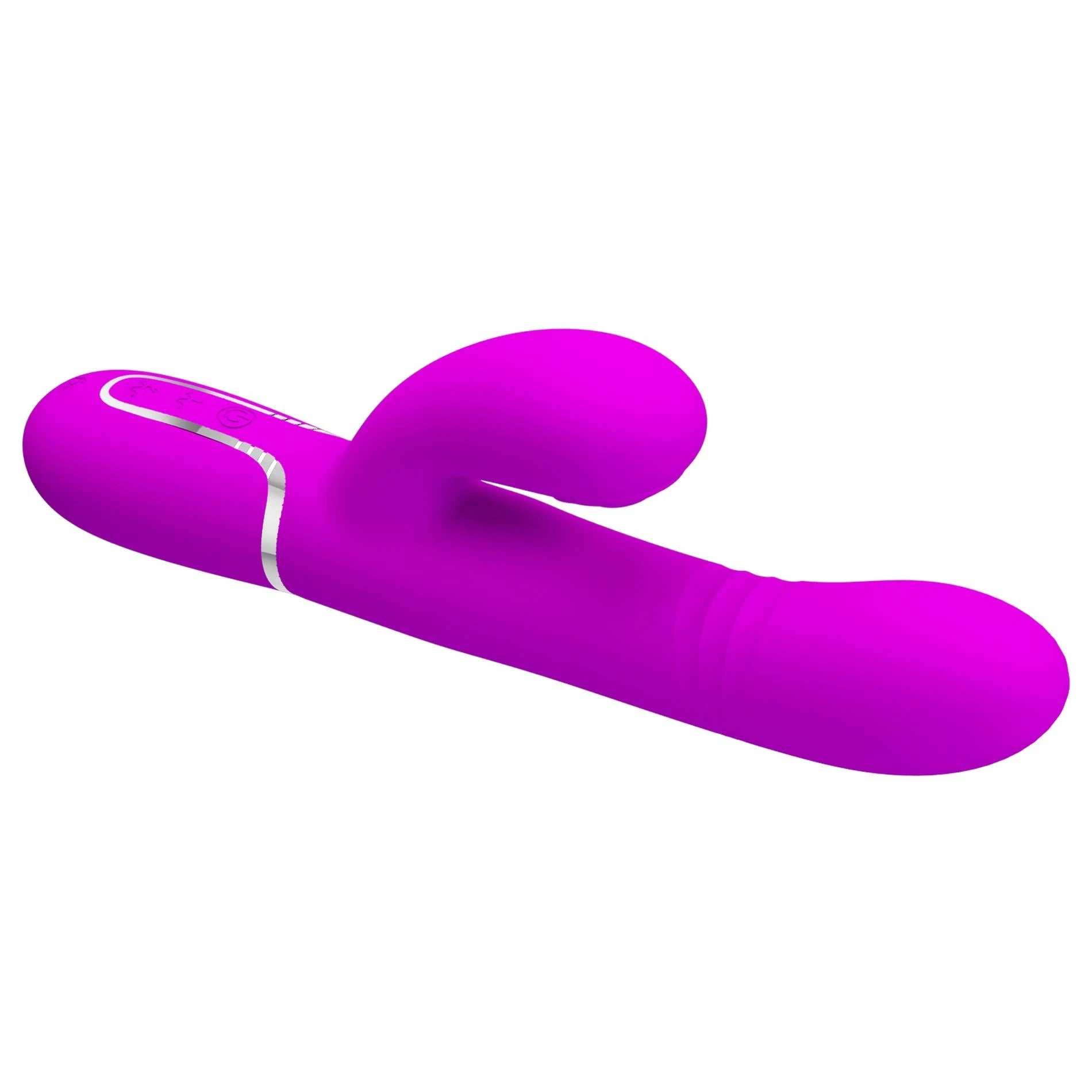 PRETTY LOVE - Mariana Purple, 7 fonctions de vibration 7 réglages de poussée, 4 fonctions de roulement, 4 fonctions de balancement