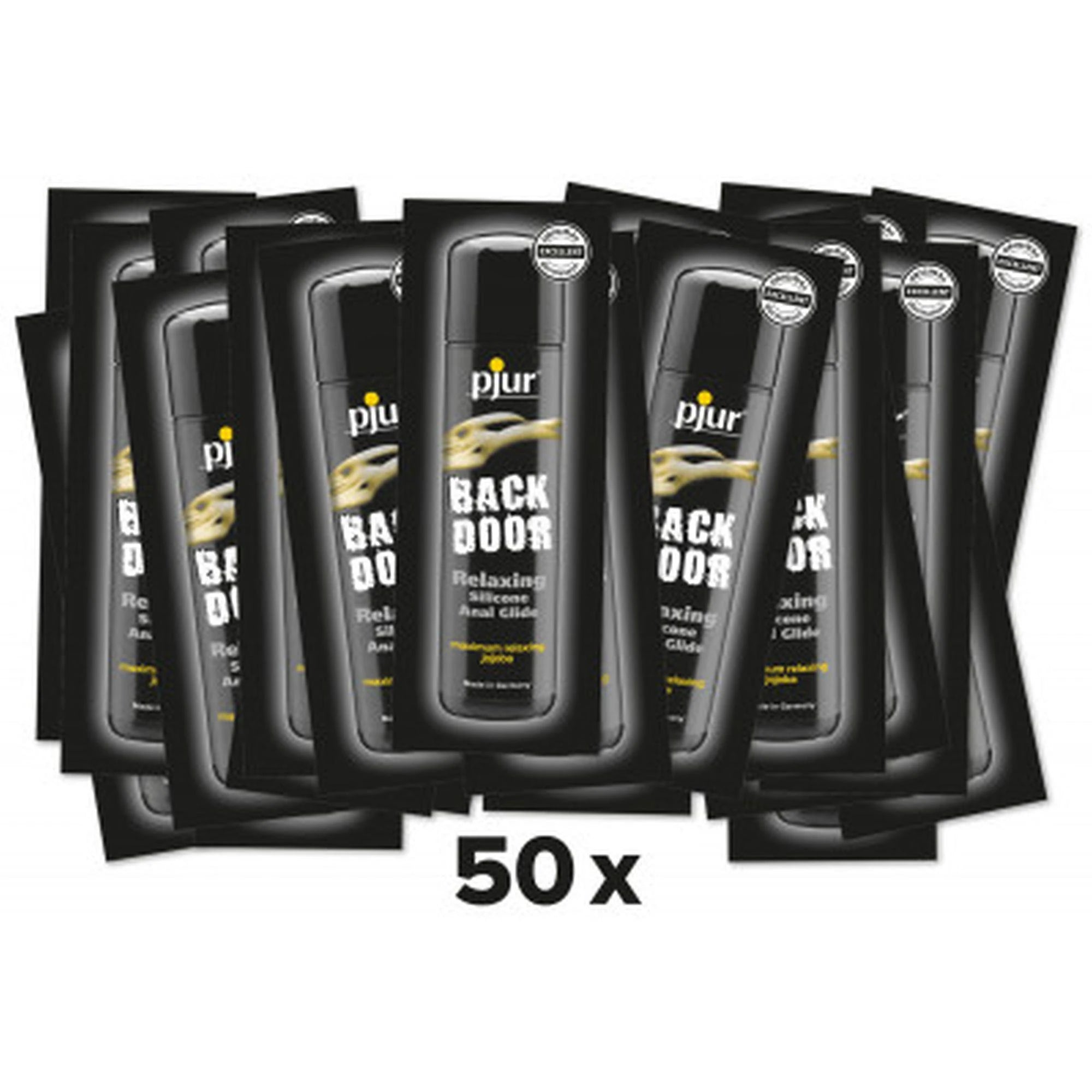Żel-pjur Backdoor anal glide 1.5ml.-jojoba silicone lubricant - 50 sztuk