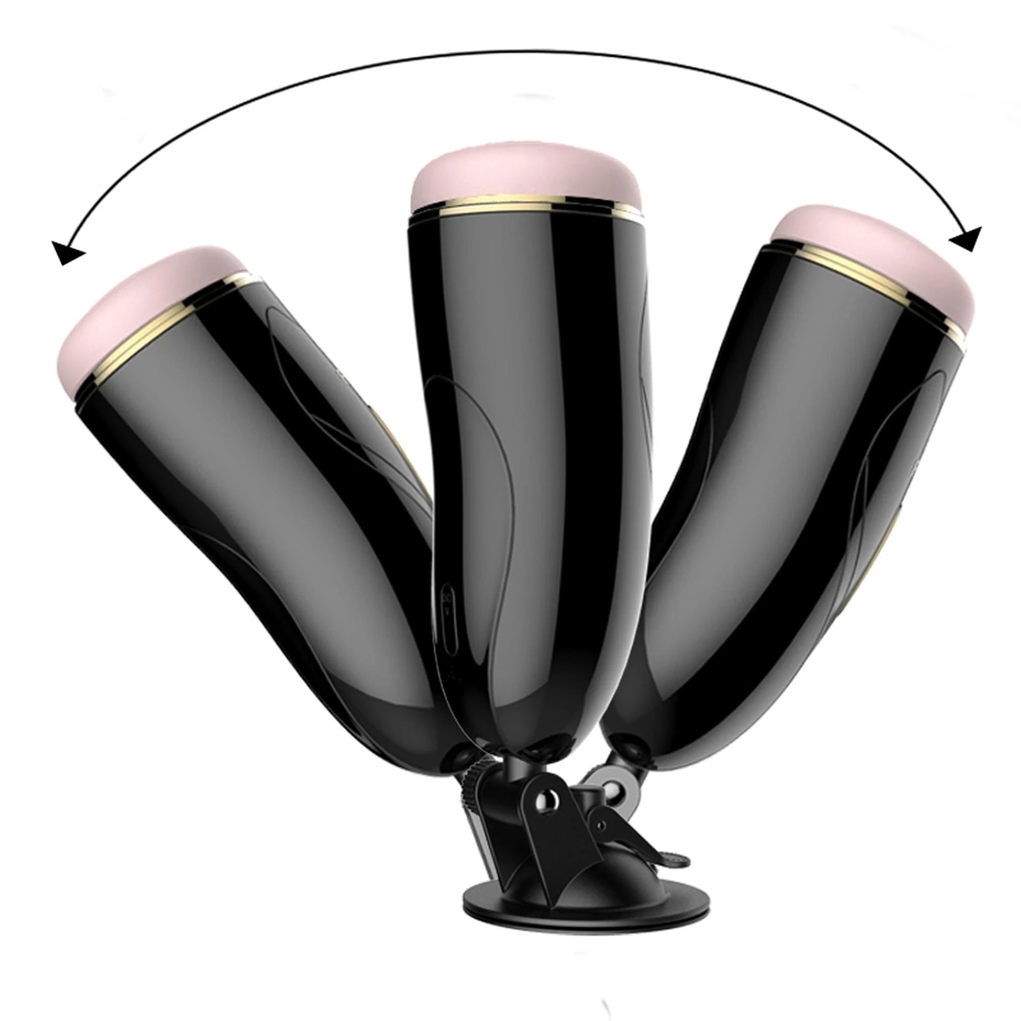 Masturbateur-Godet de Masturbation Vibrant USB 7 + Fonction Interactive / Mode Parler