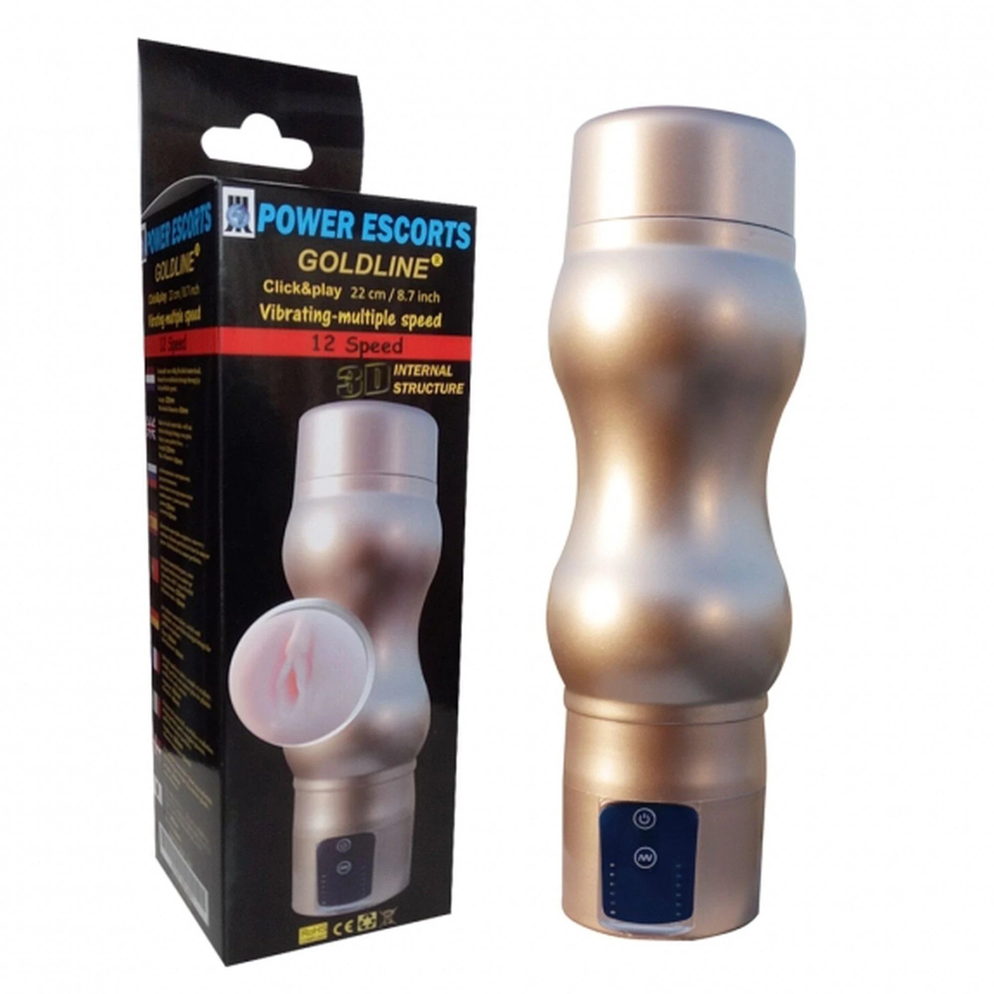 Goldline gold vibrator wall mount
