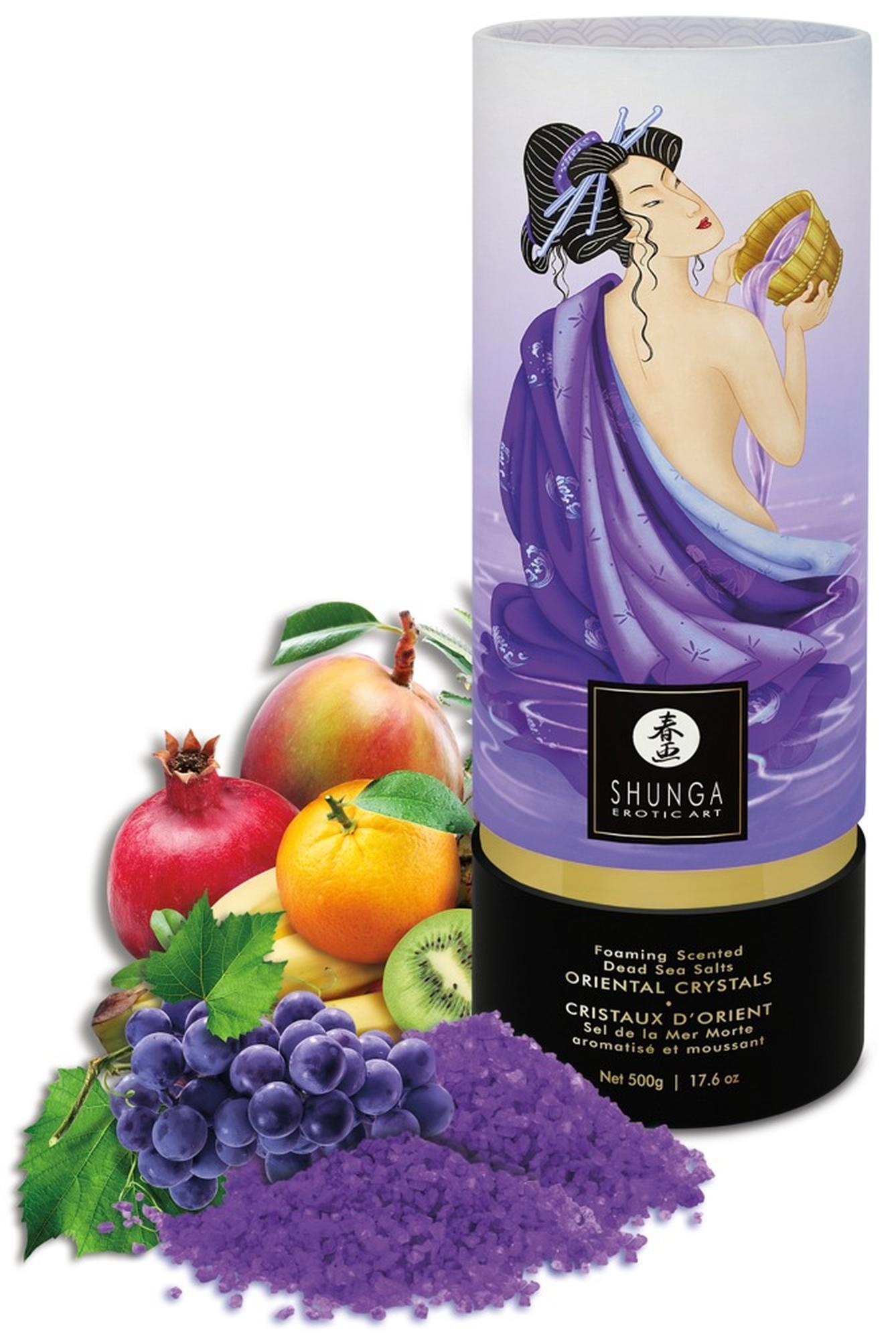 Oriental Crystals Bath Salts - Exotic Fruits - 17.6 oz / 500 gr