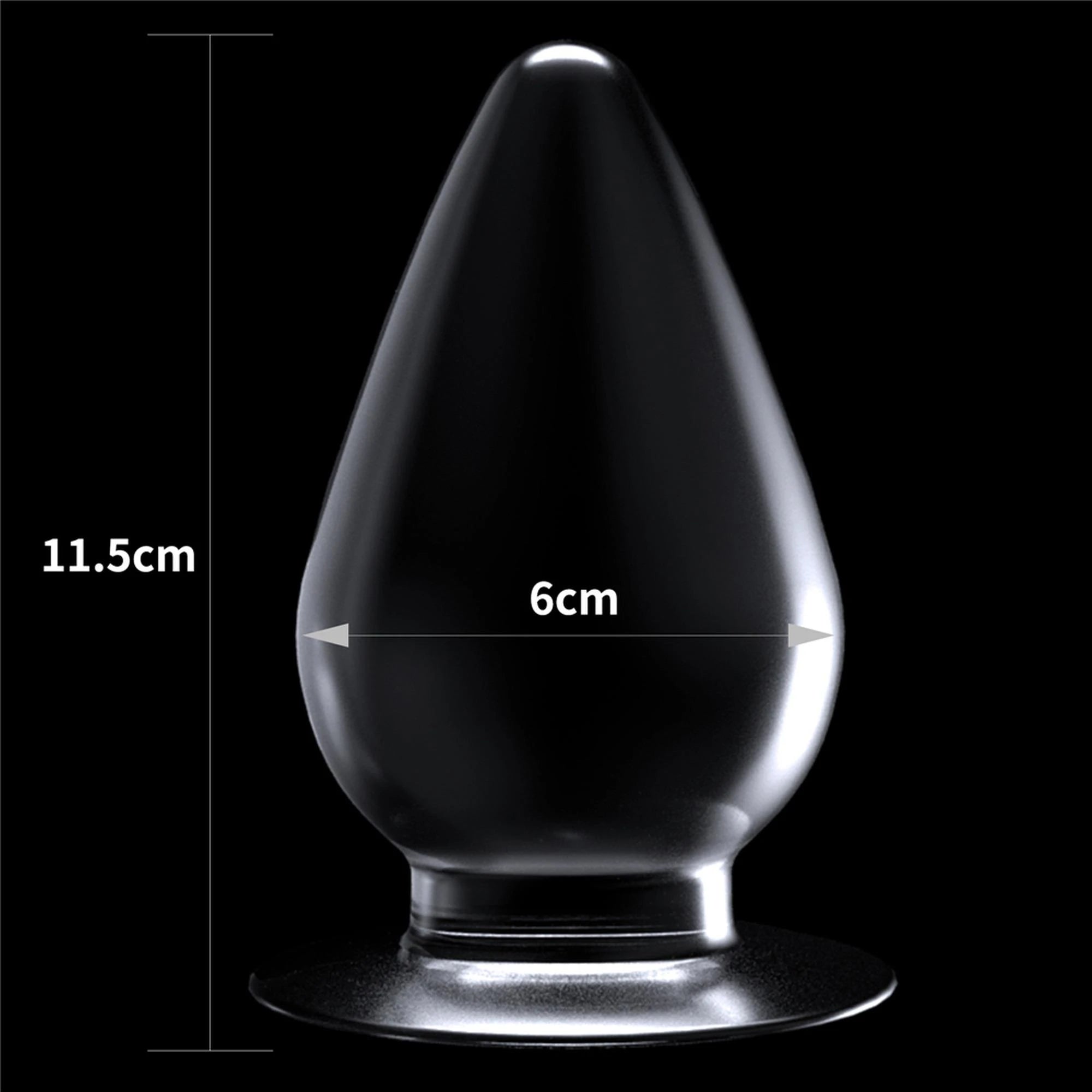 Plug anal Flawless Clear 11,4 cm