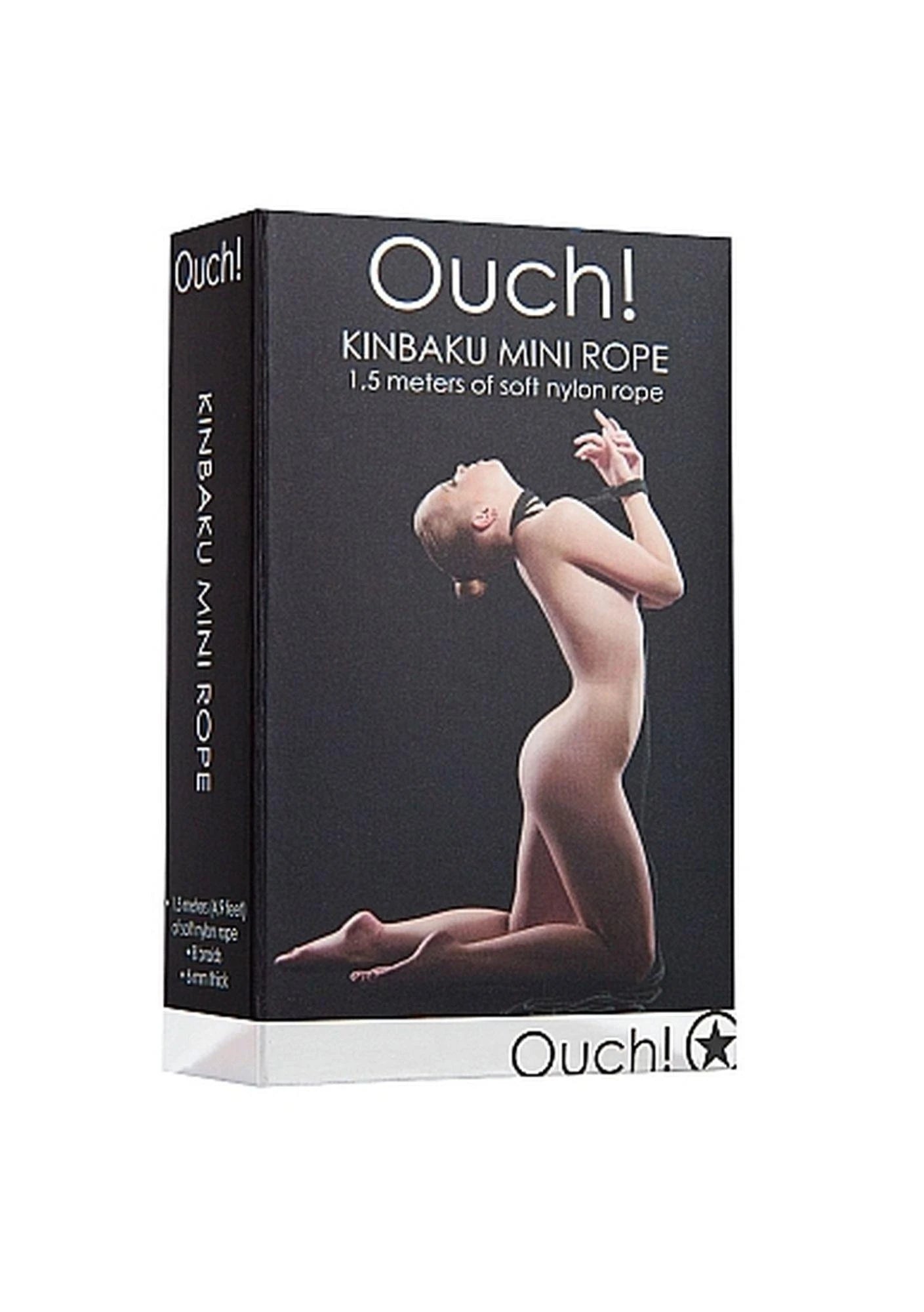 Kinbaku Mini Rope - 1.5m - Black