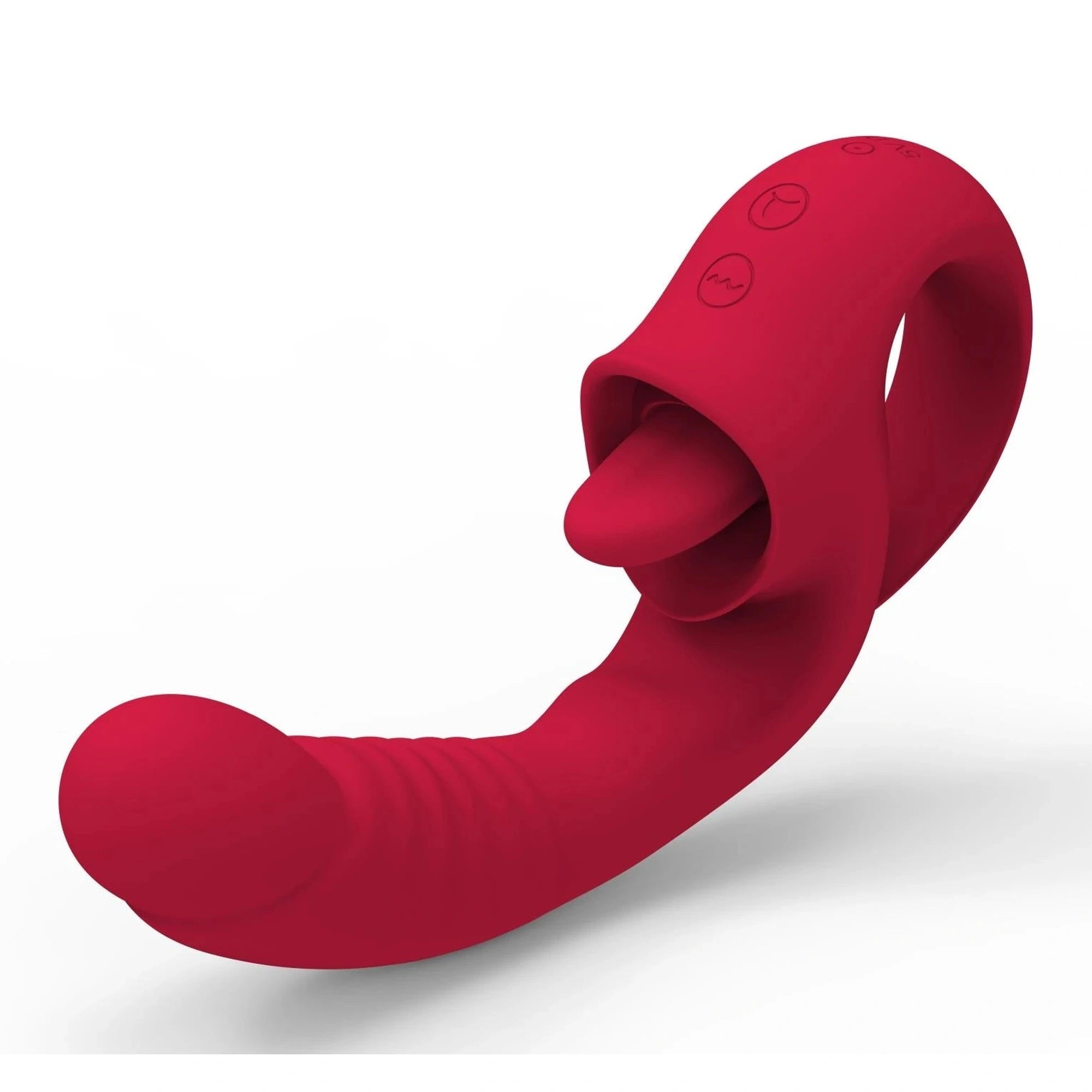 Wibrator - Rechargeable Licking Vibrator USB 10 Functions