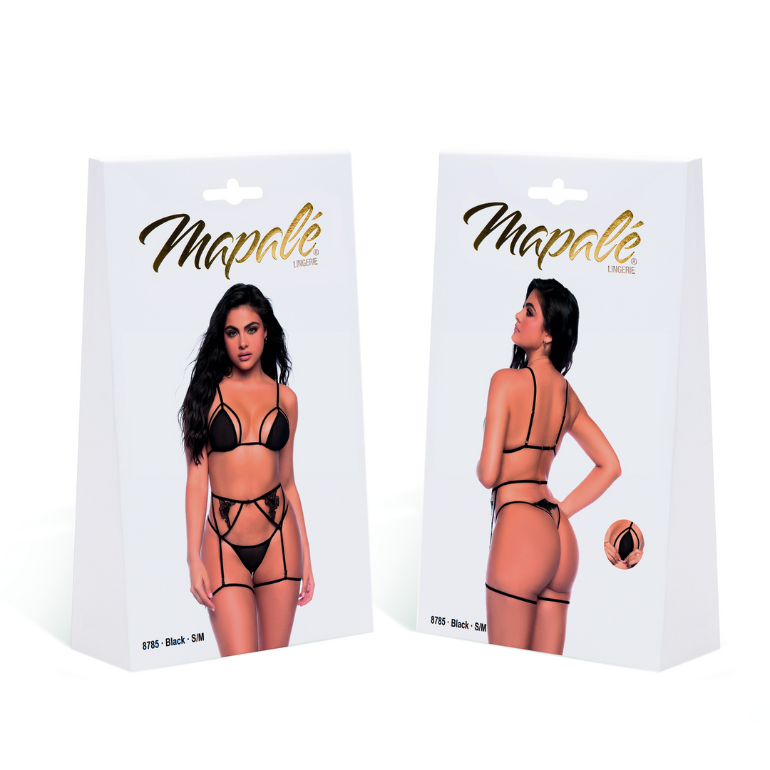 Three Piece Set - S/M - Black