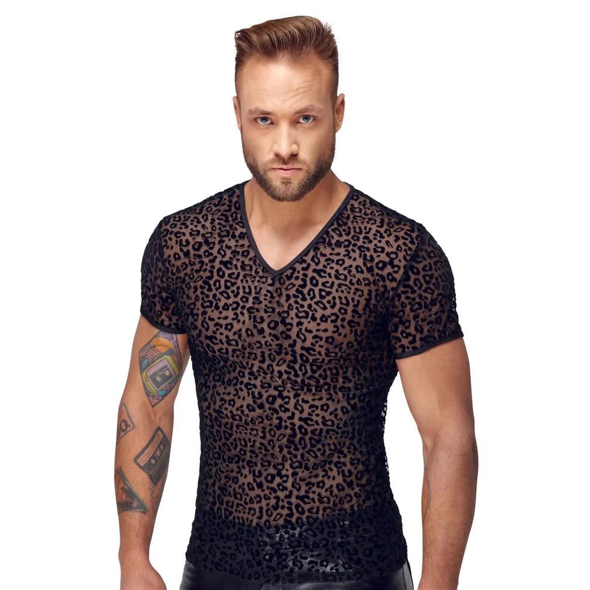 Black M.Shirt lion XL