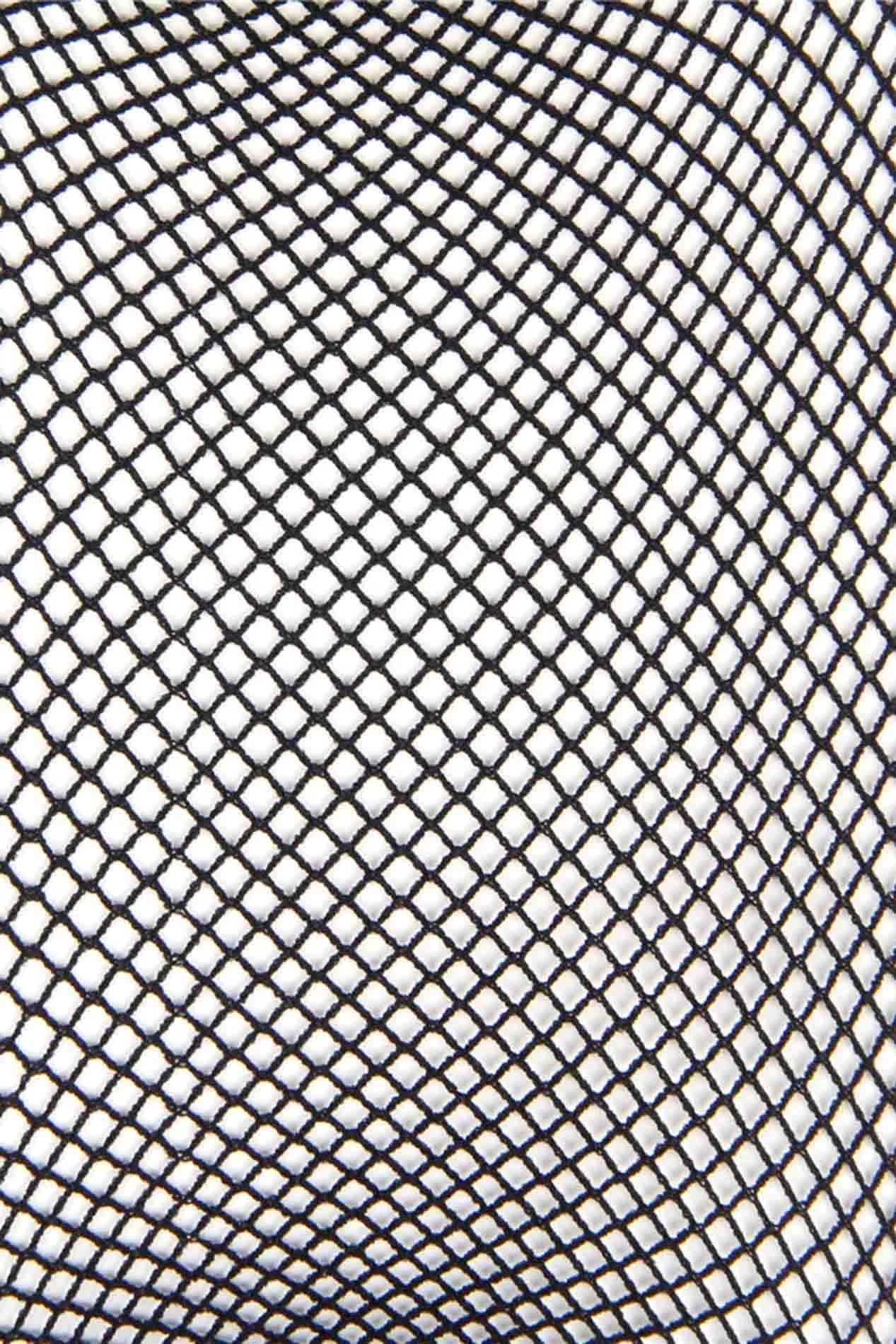 BLACK FISHNET STOCKINGS