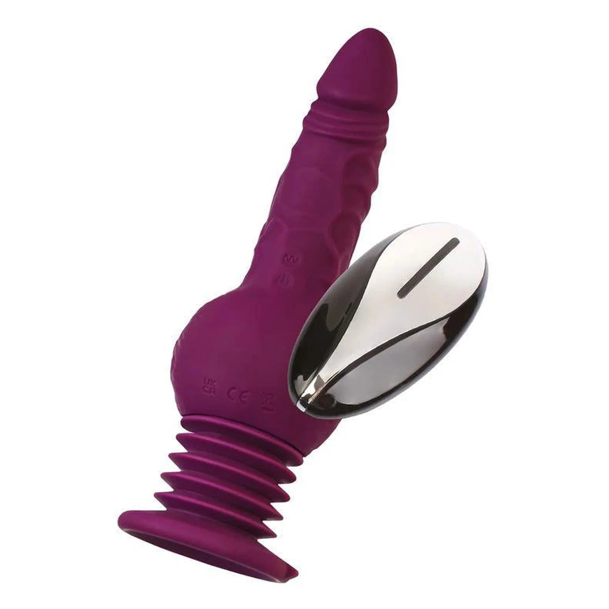 Mini sex machine Striker, MotorLovers with remote control, silicone, ABS, 23.5cm