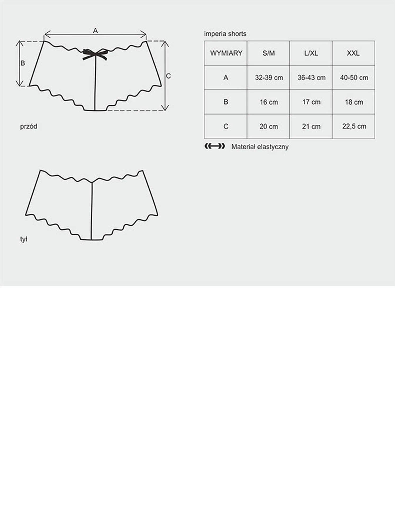 Lingerie-Idyll Shorts S/M